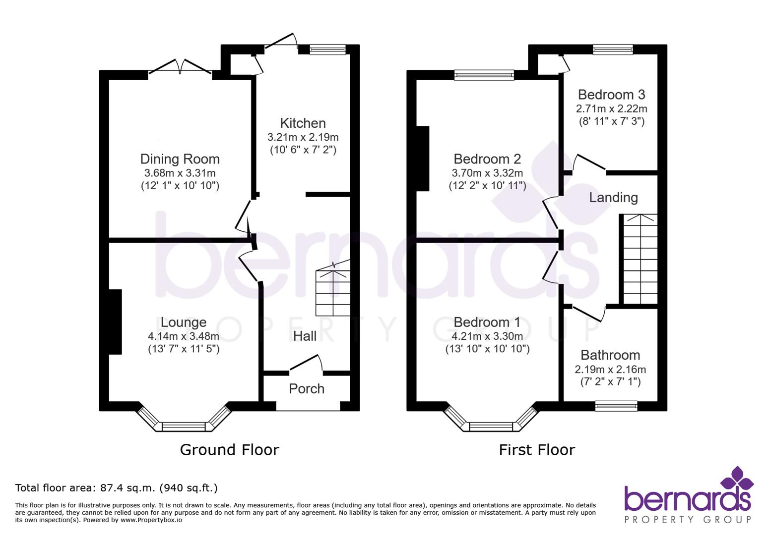 36, Elmhurst Road, Fareham floorplan