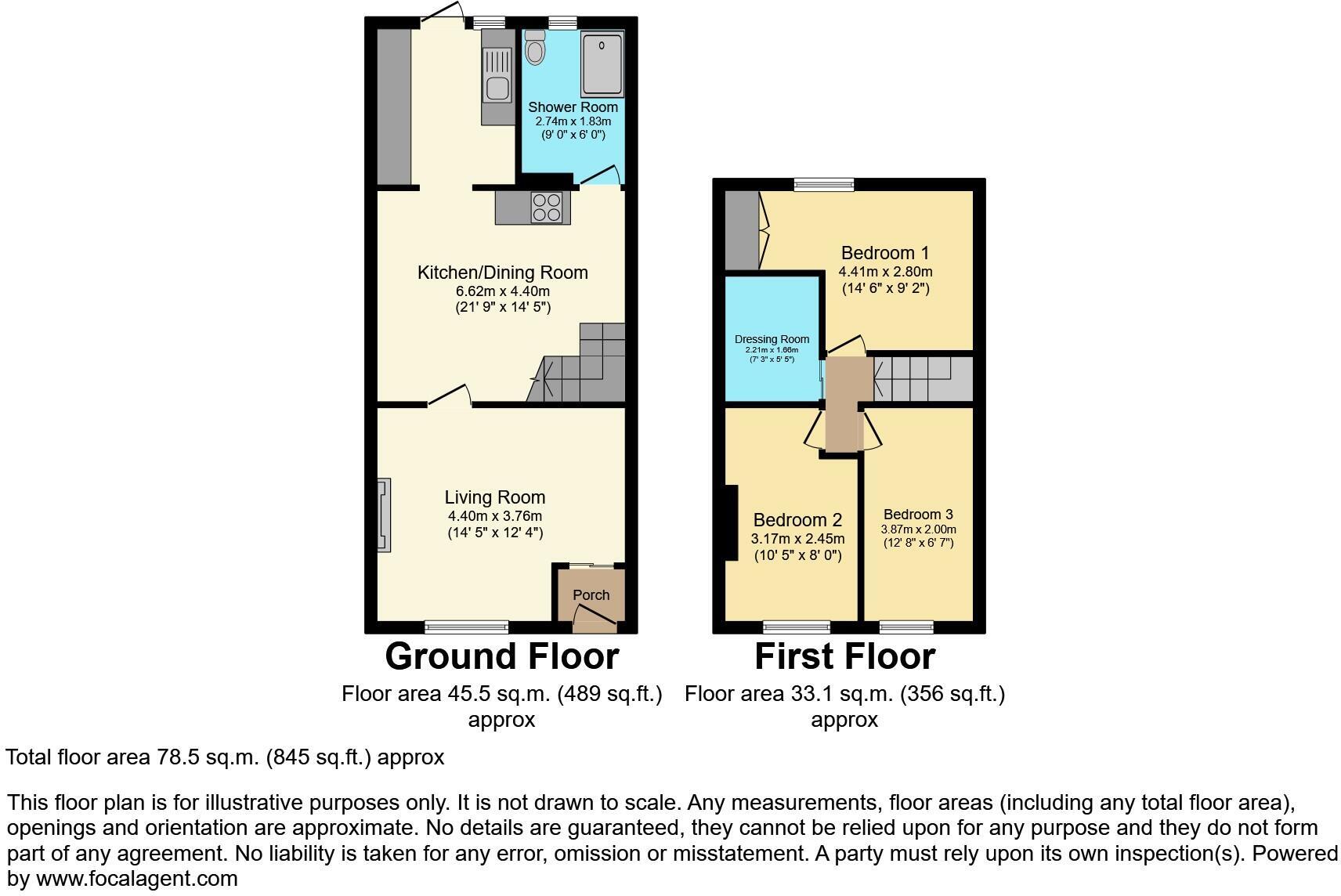 15, Bedford Street, Bolton floorplan