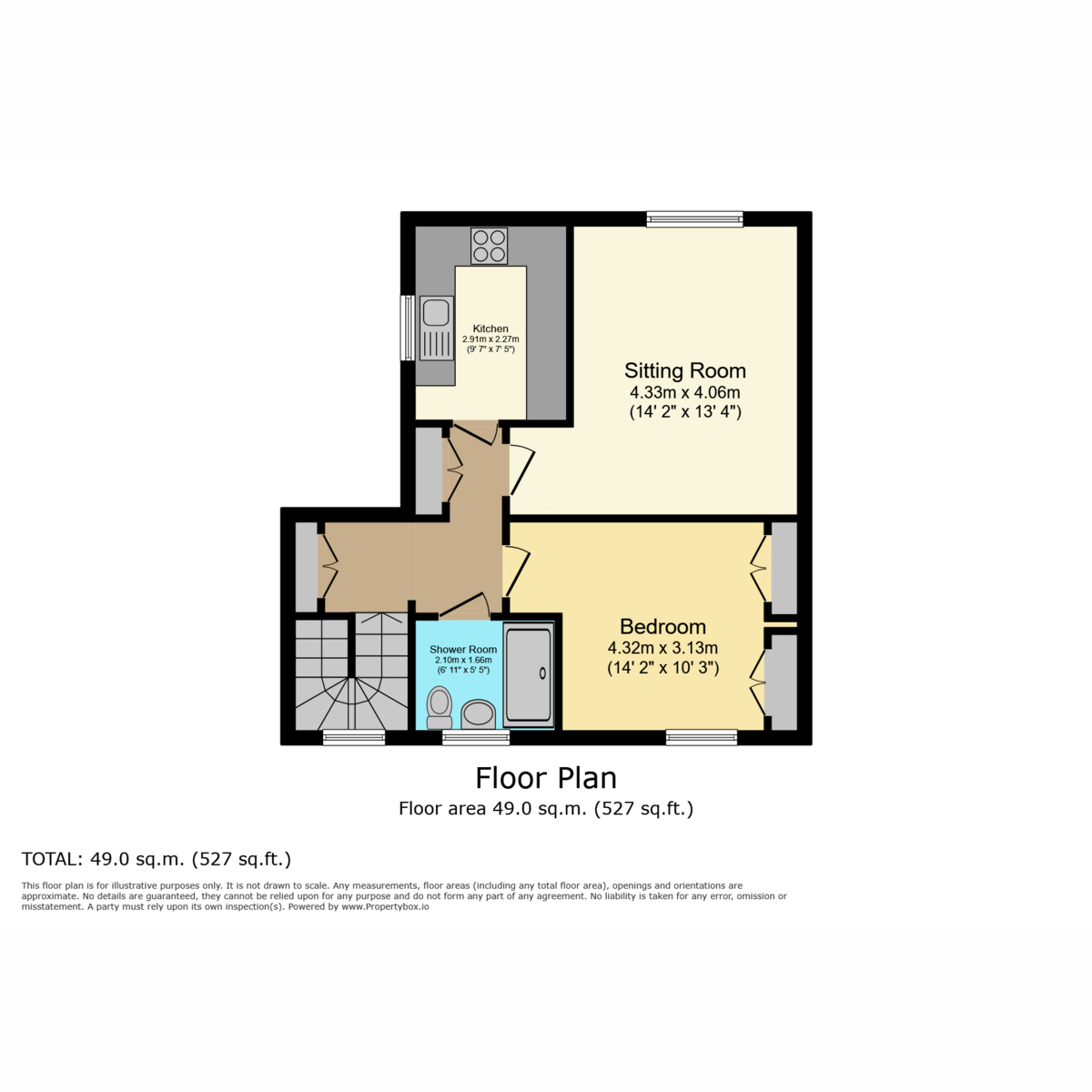 Hungerford Close, Bristol, BS4 floorplan