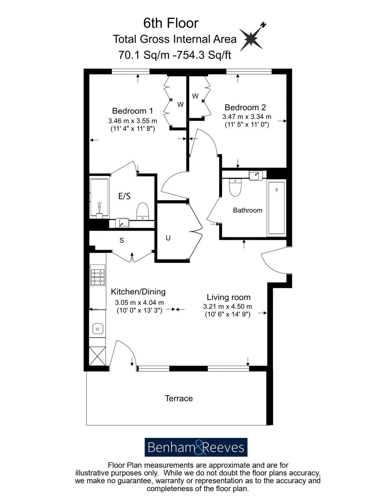 The Broadley, Marylebone floorplan