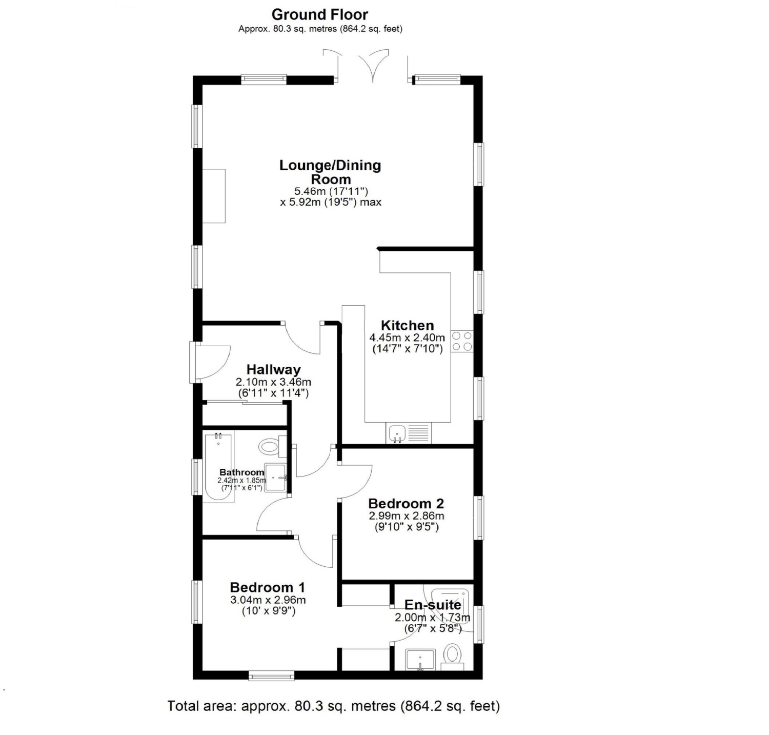 37, Finchale Abbey Village, Durham floorplan