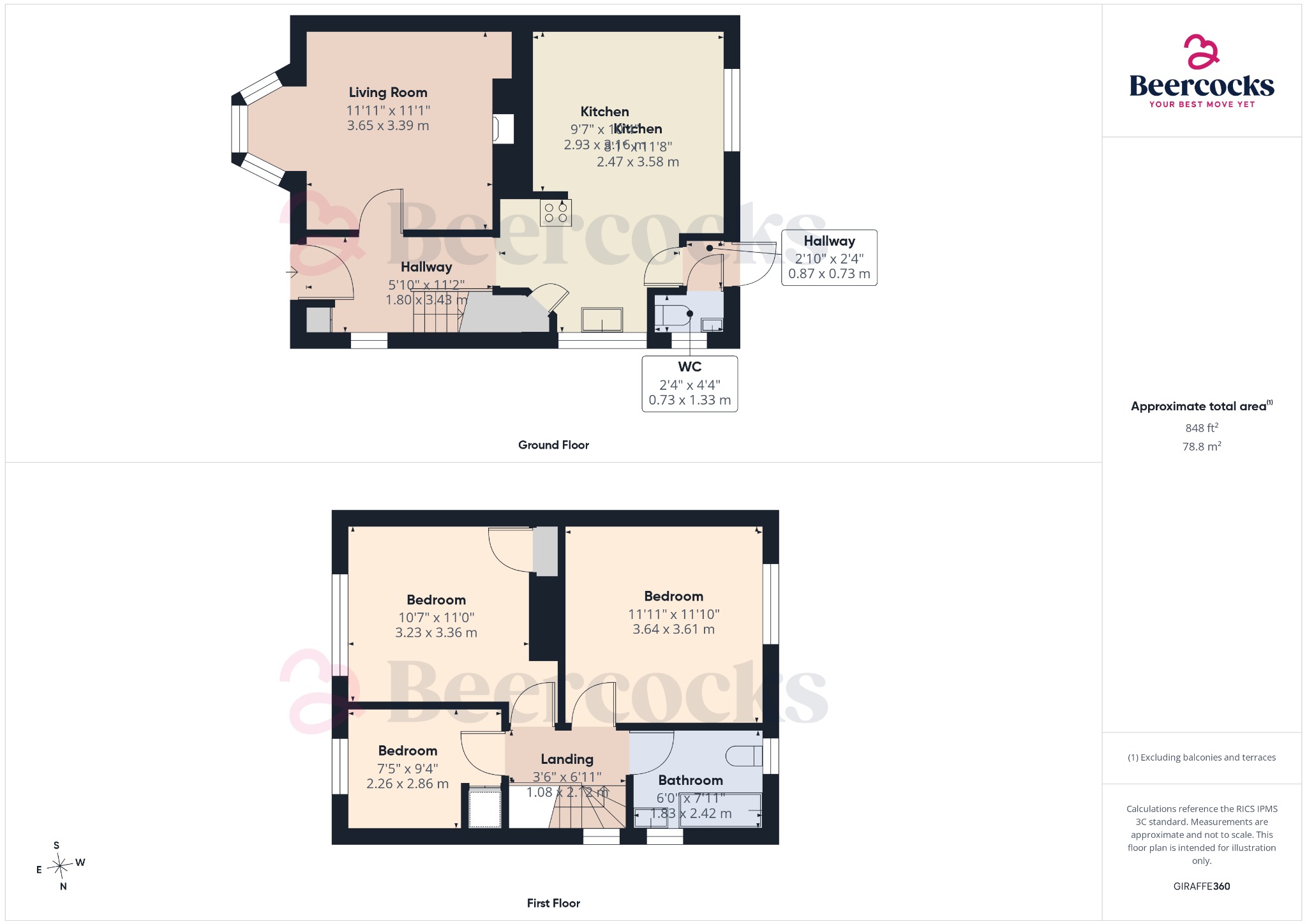 26 The Close, Cottingham, East Riding of Yorkshire floorplan