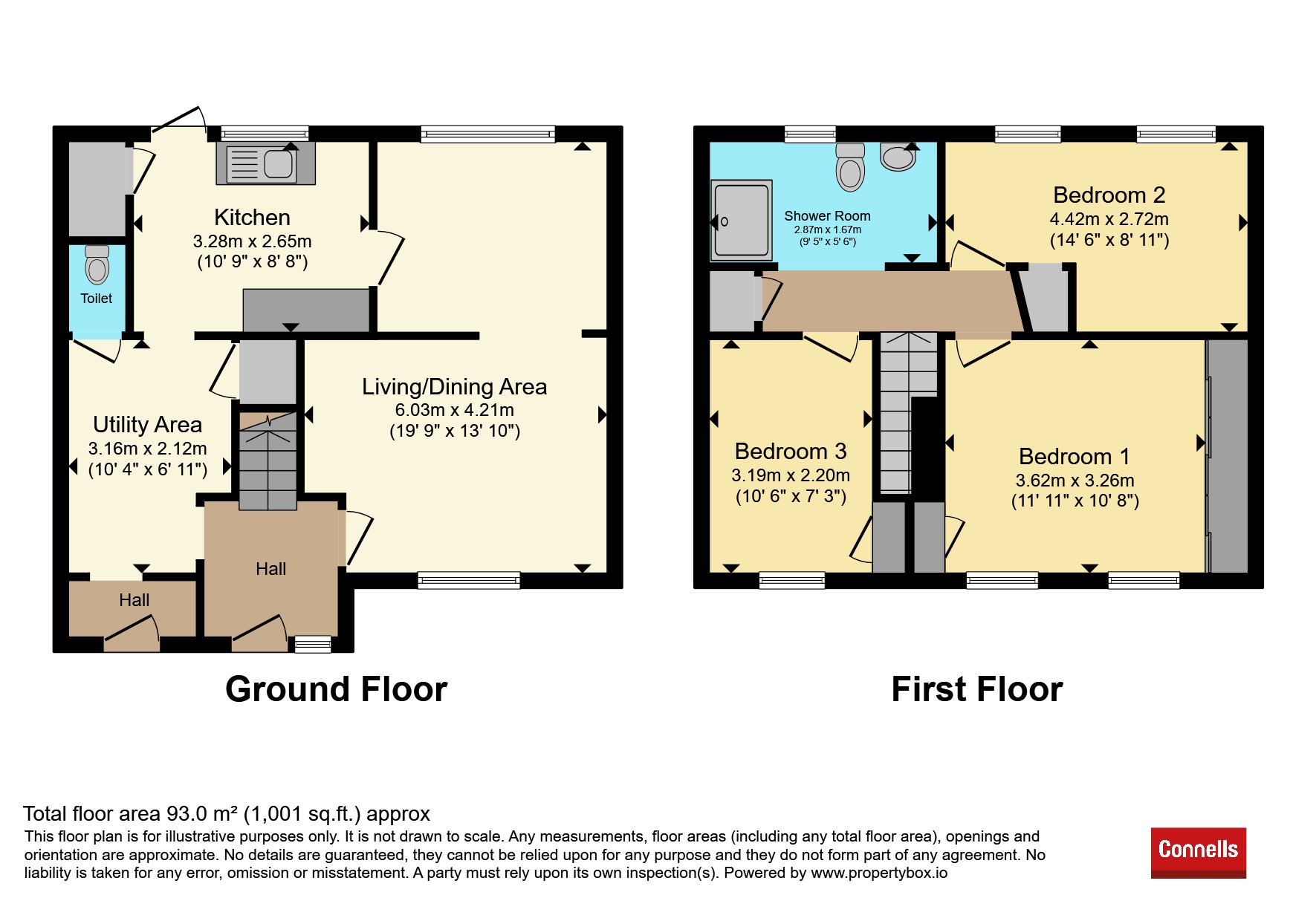 131, Woodfield Road, Crawley floorplan