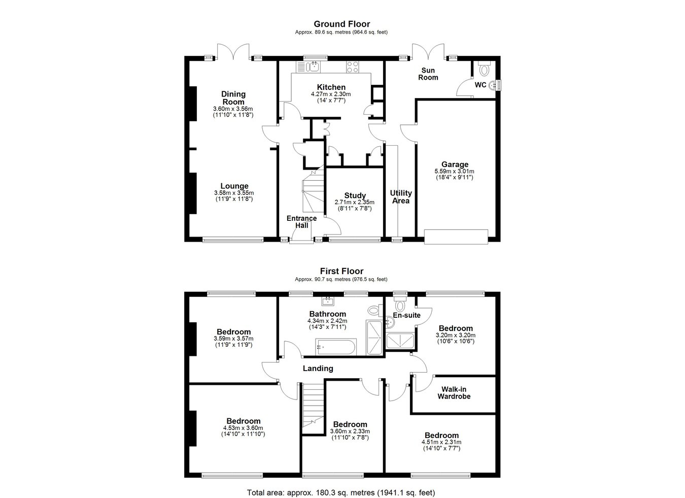 17, Whitfield Hill, Dover floorplan
