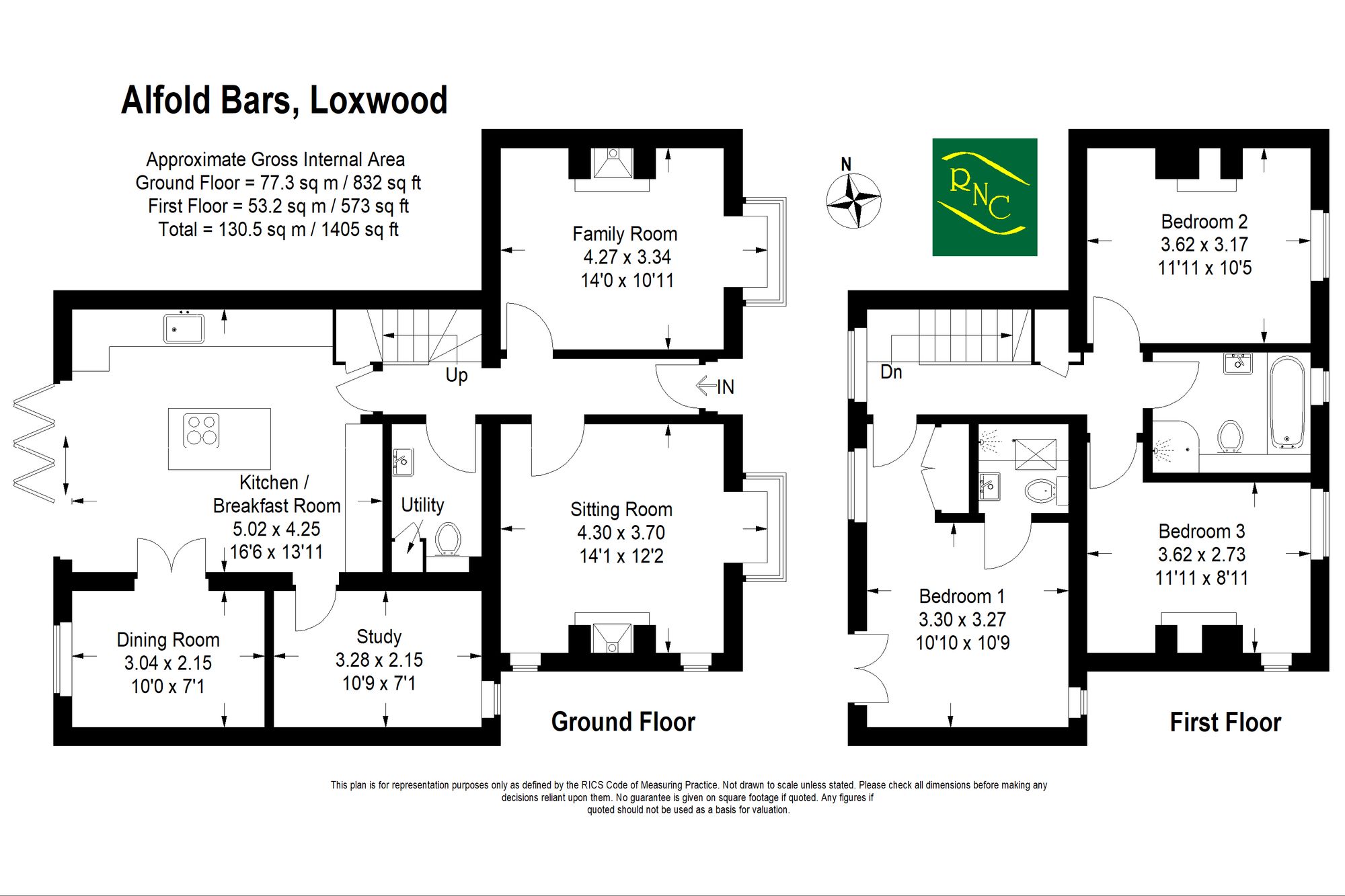 Blacksmiths Cottage Alfold Bars, Billingshurst floorplan