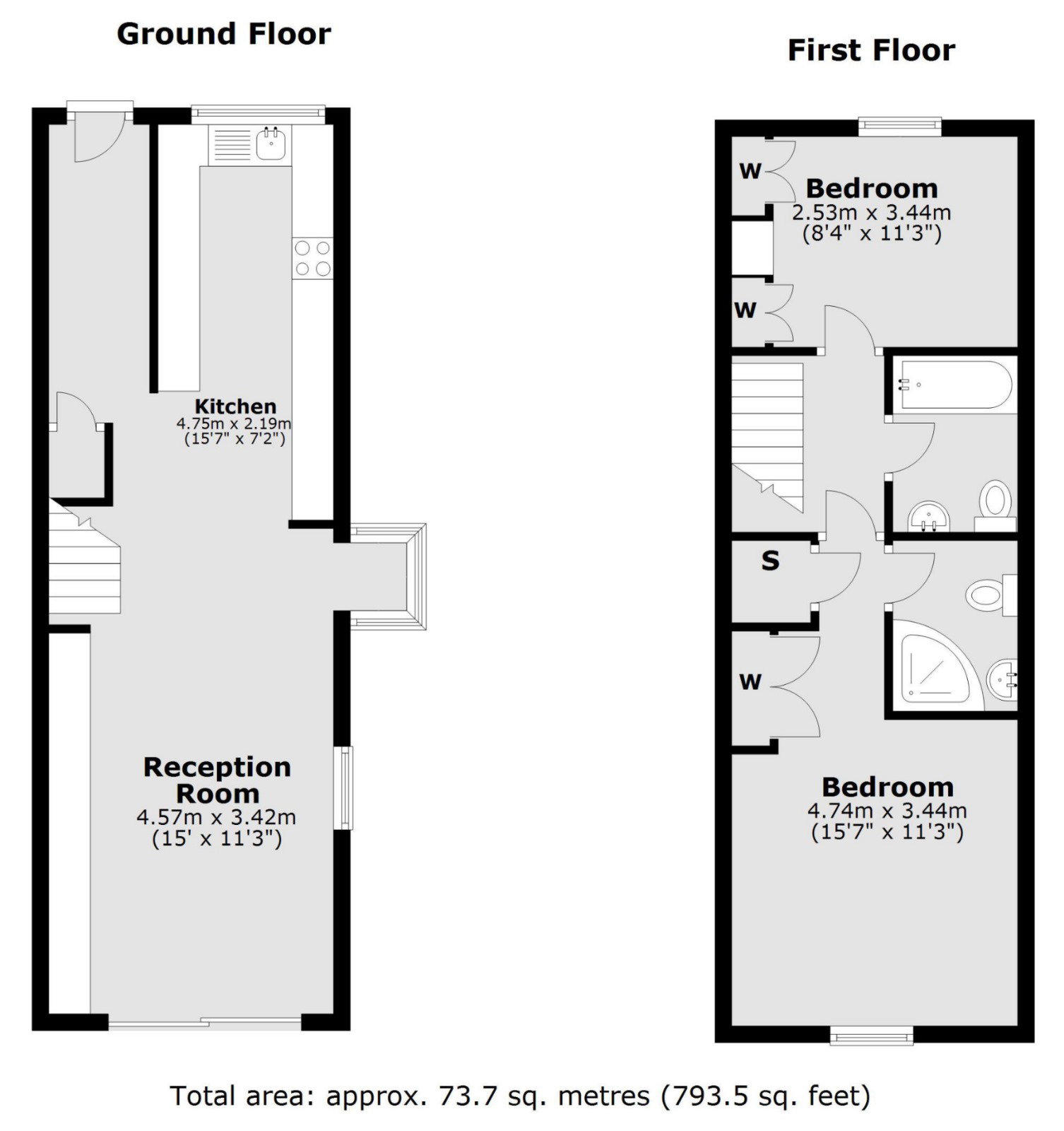 5, Haygarth Place, London floorplan