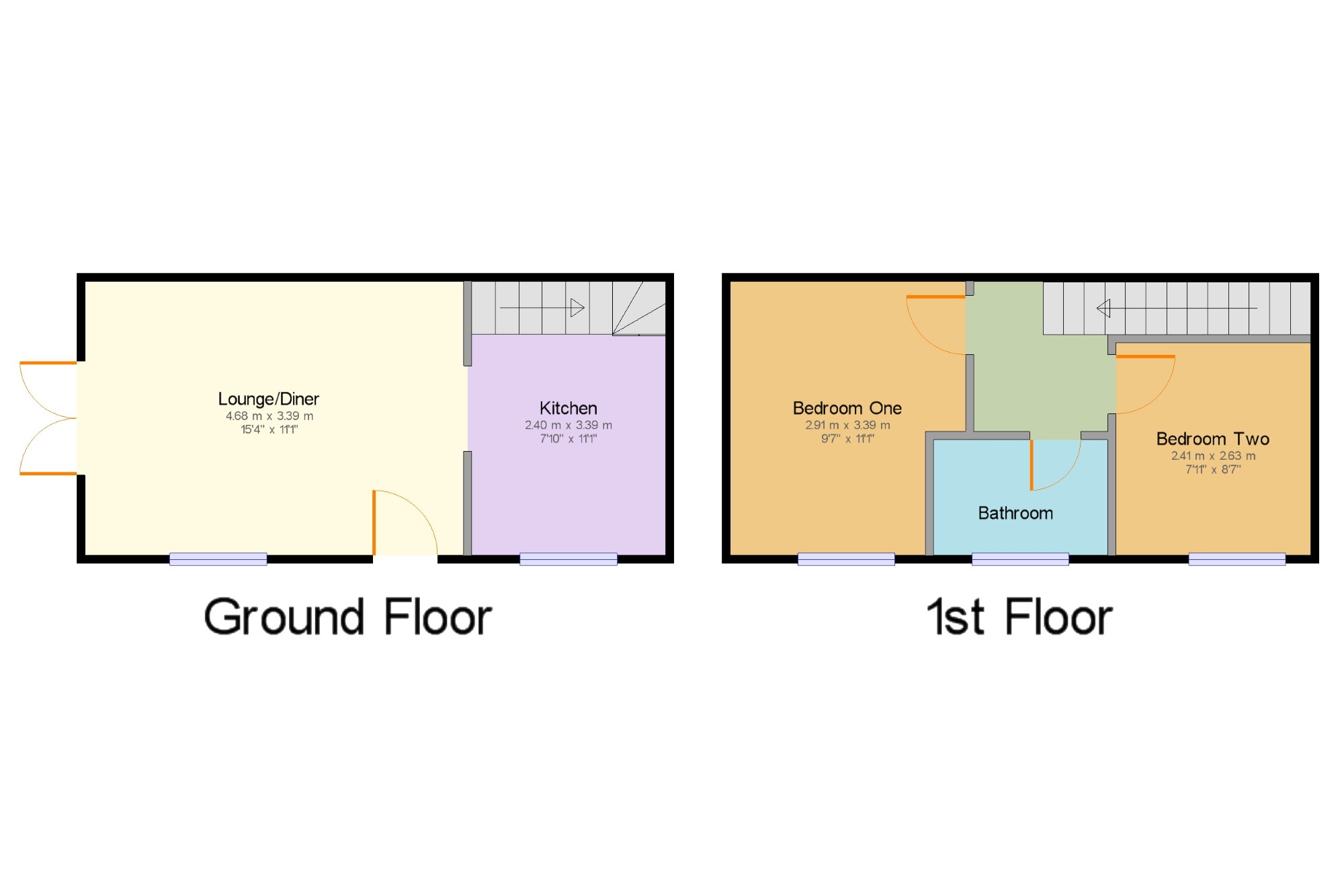 2 Bedrooms Semi-detached house for sale in South Woodham Ferrers, Chelmsford, Essex CM3