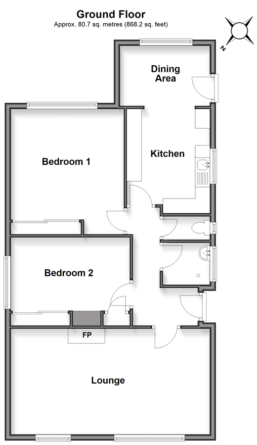 14, Grasmere Avenue floorplan