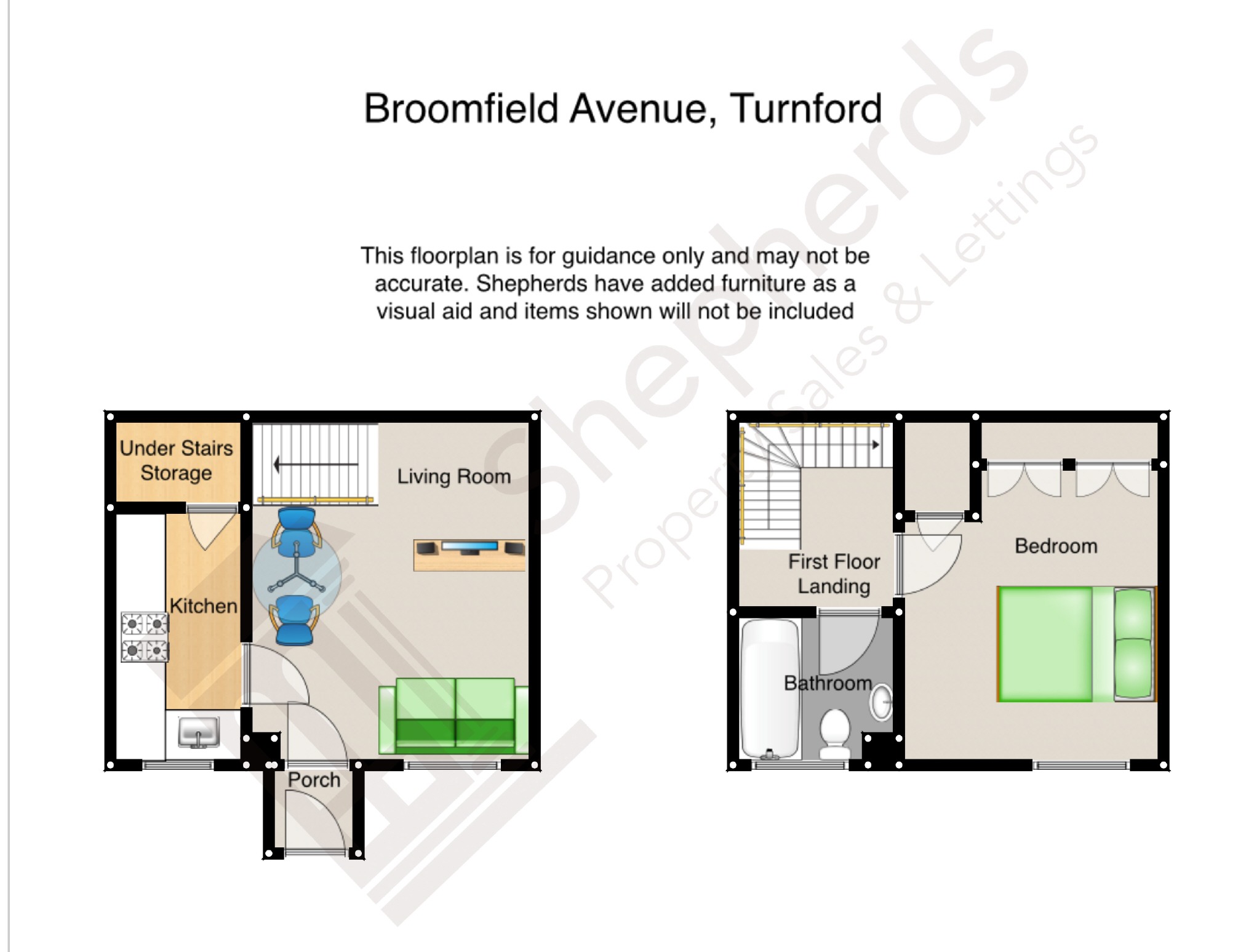 1 Bedrooms Mews house to rent in Broomfield Avenue, Broxbourne, Hertfordshire EN10