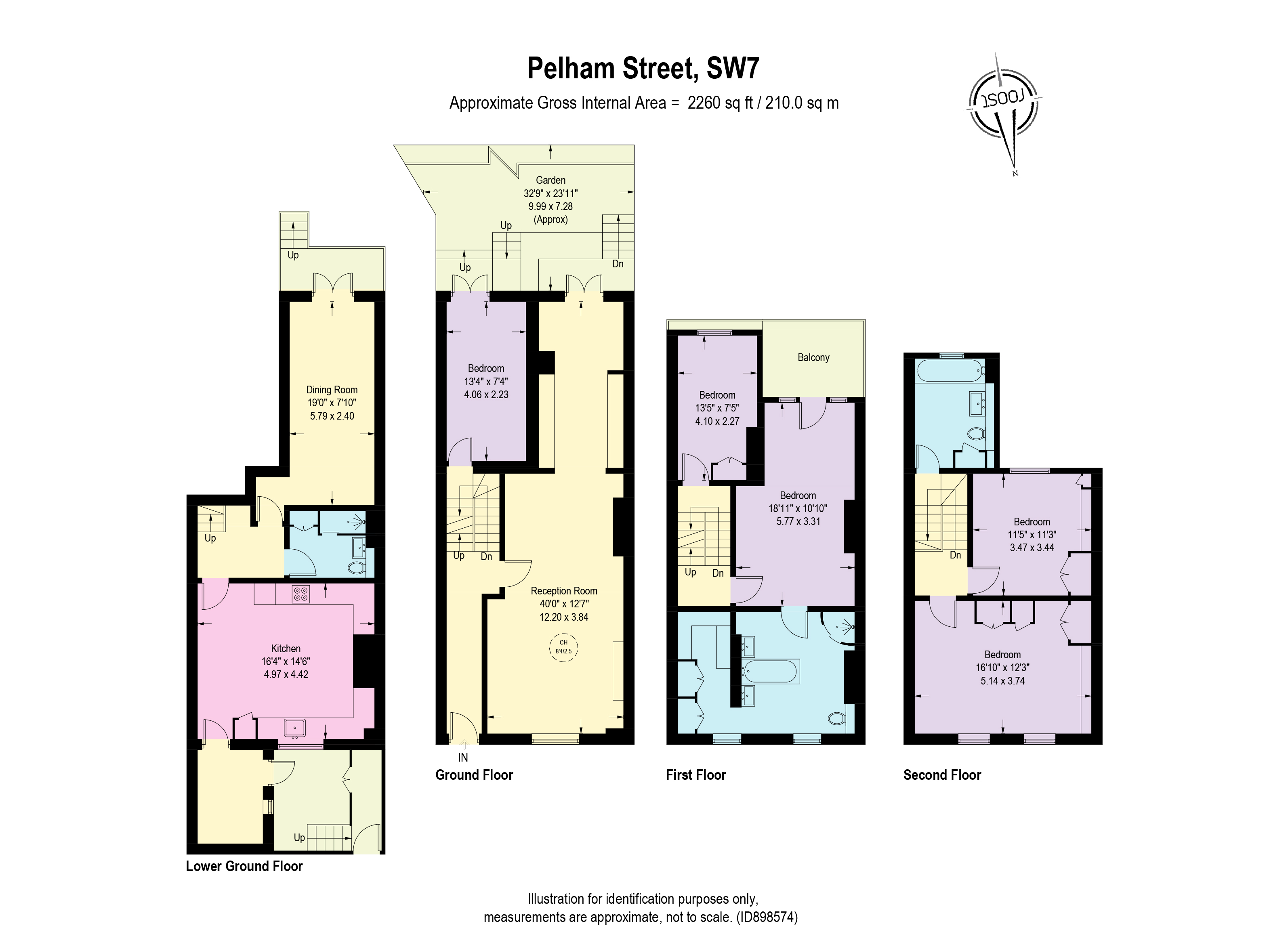 10, Pelham Street, London floorplan