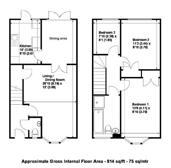 Regency Drive, West Byfleet KT14, 3 bedroom terraced house for sale