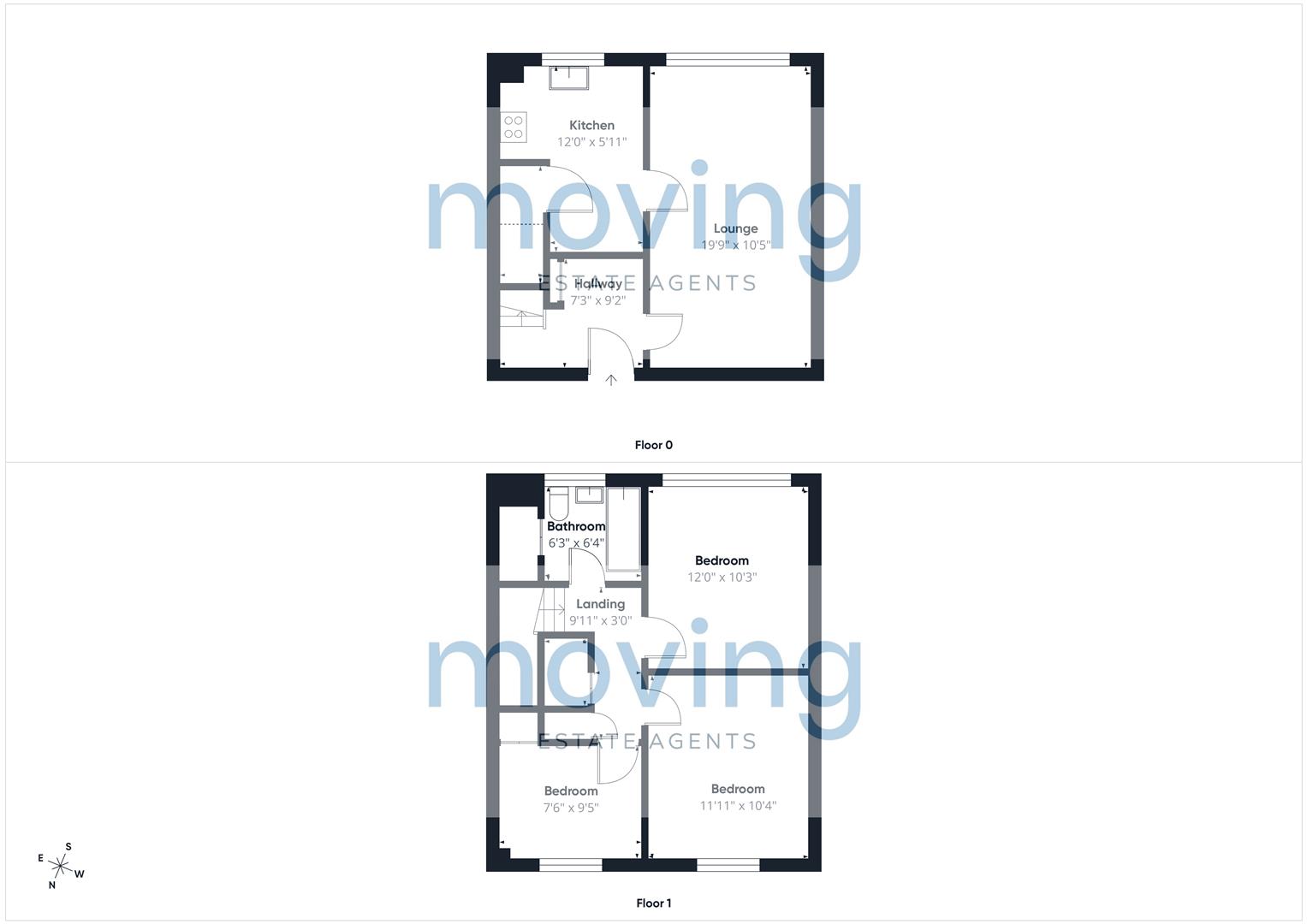 6, Millford Drive, Paisley floorplan