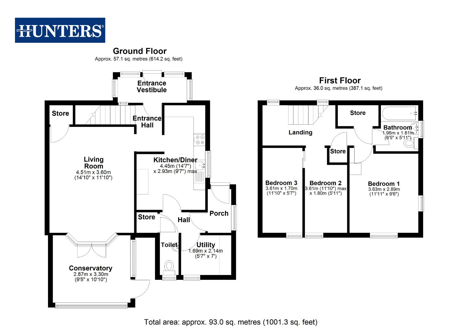 189, Fryston Road, Castleford floorplan