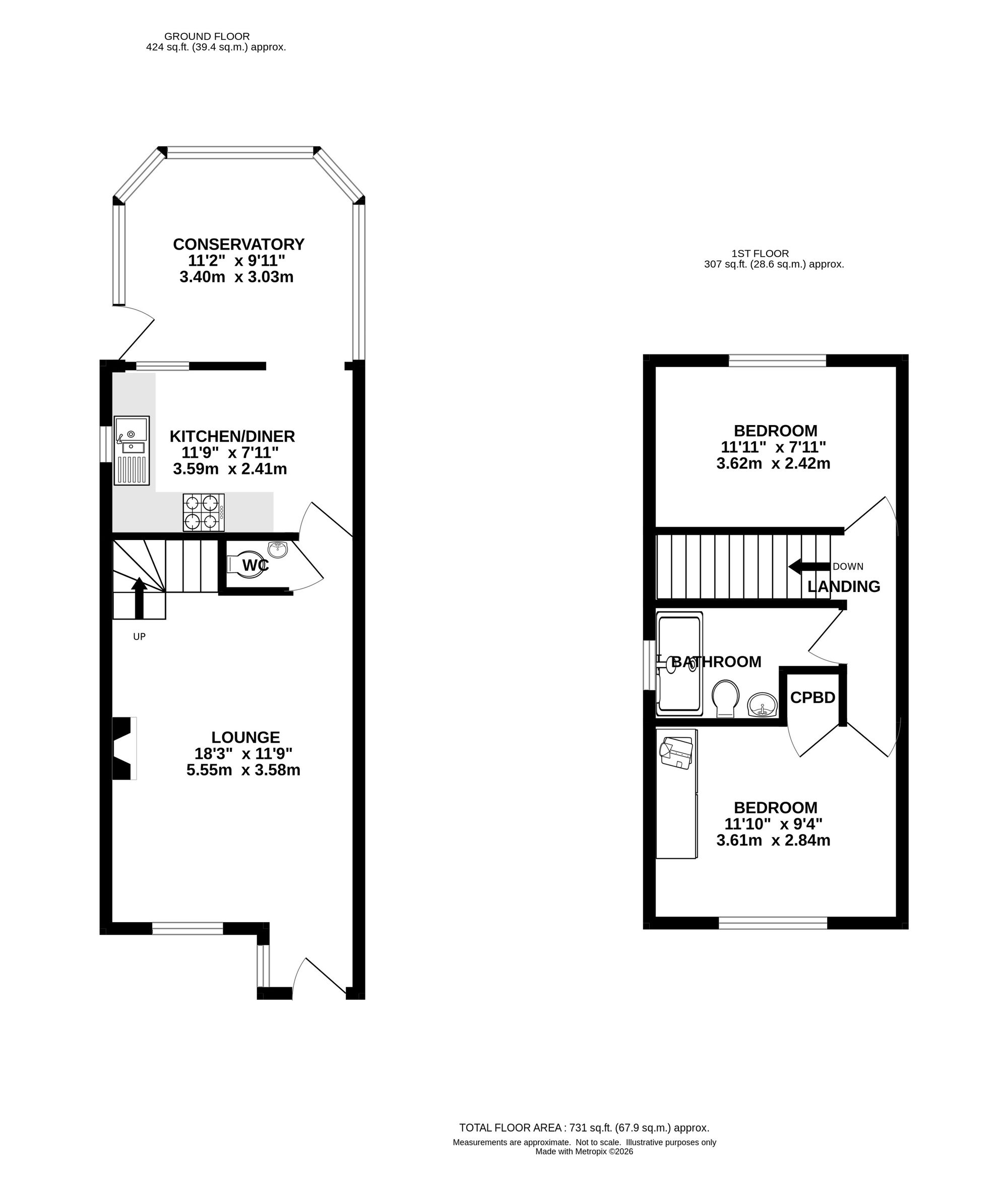 8 Longmeade Drive, High Peak floorplan