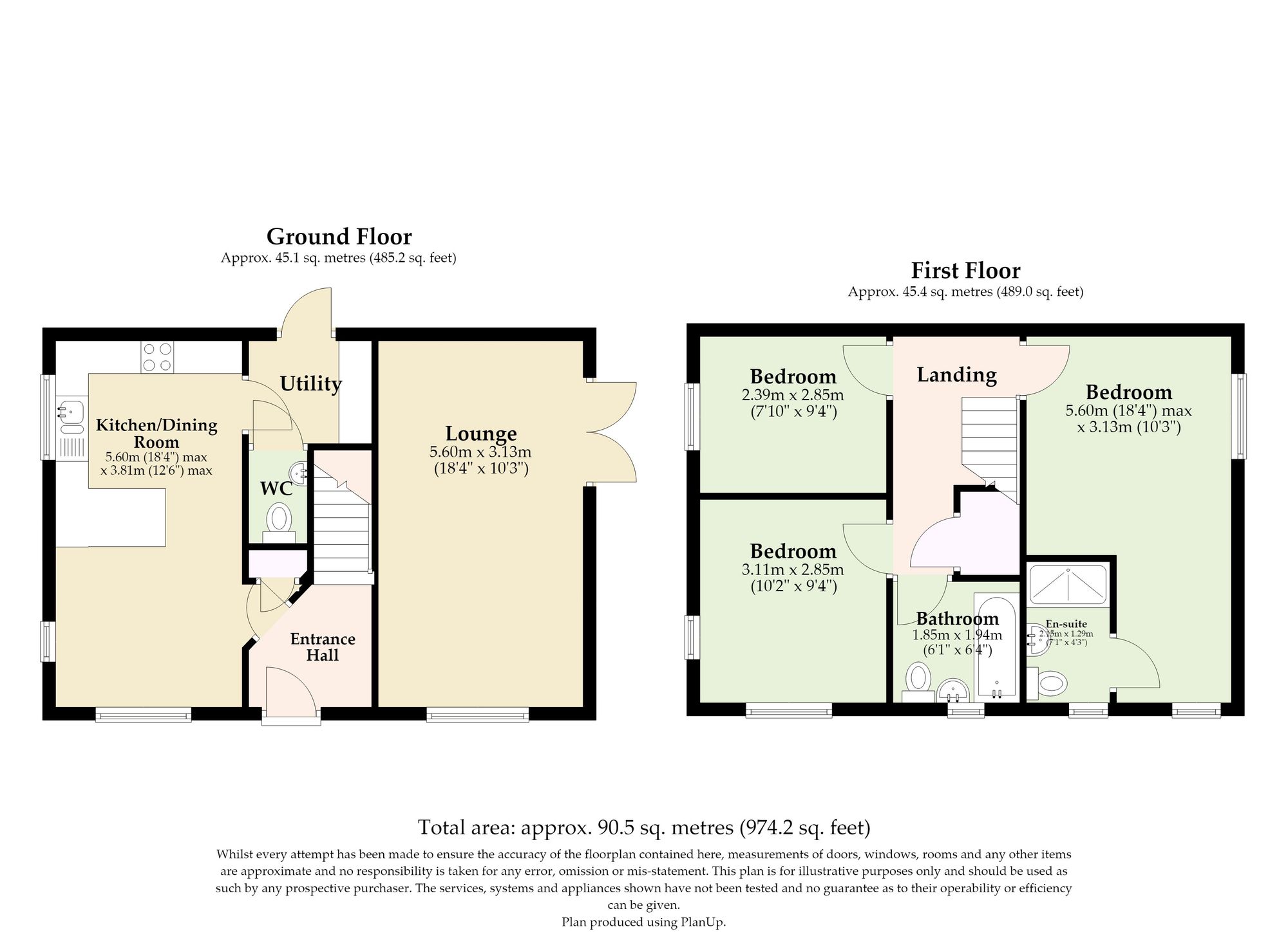 1 Deer Vale, Norwich floorplan