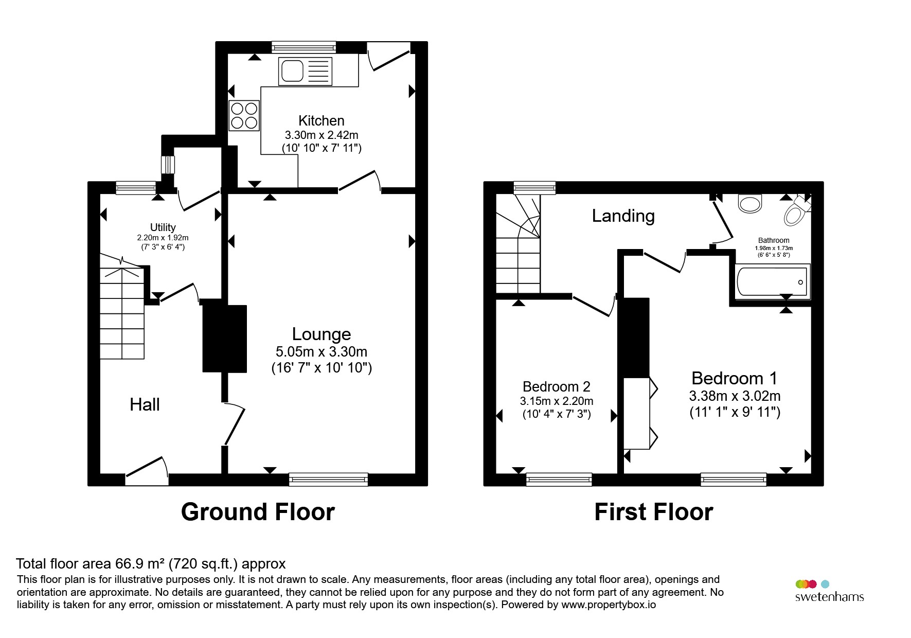 Cartref, High Street, Chester floorplan