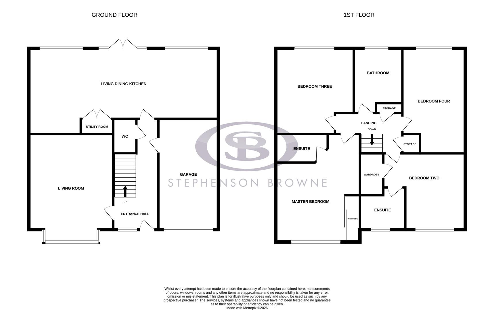 57, Lewis Way, Congleton floorplan