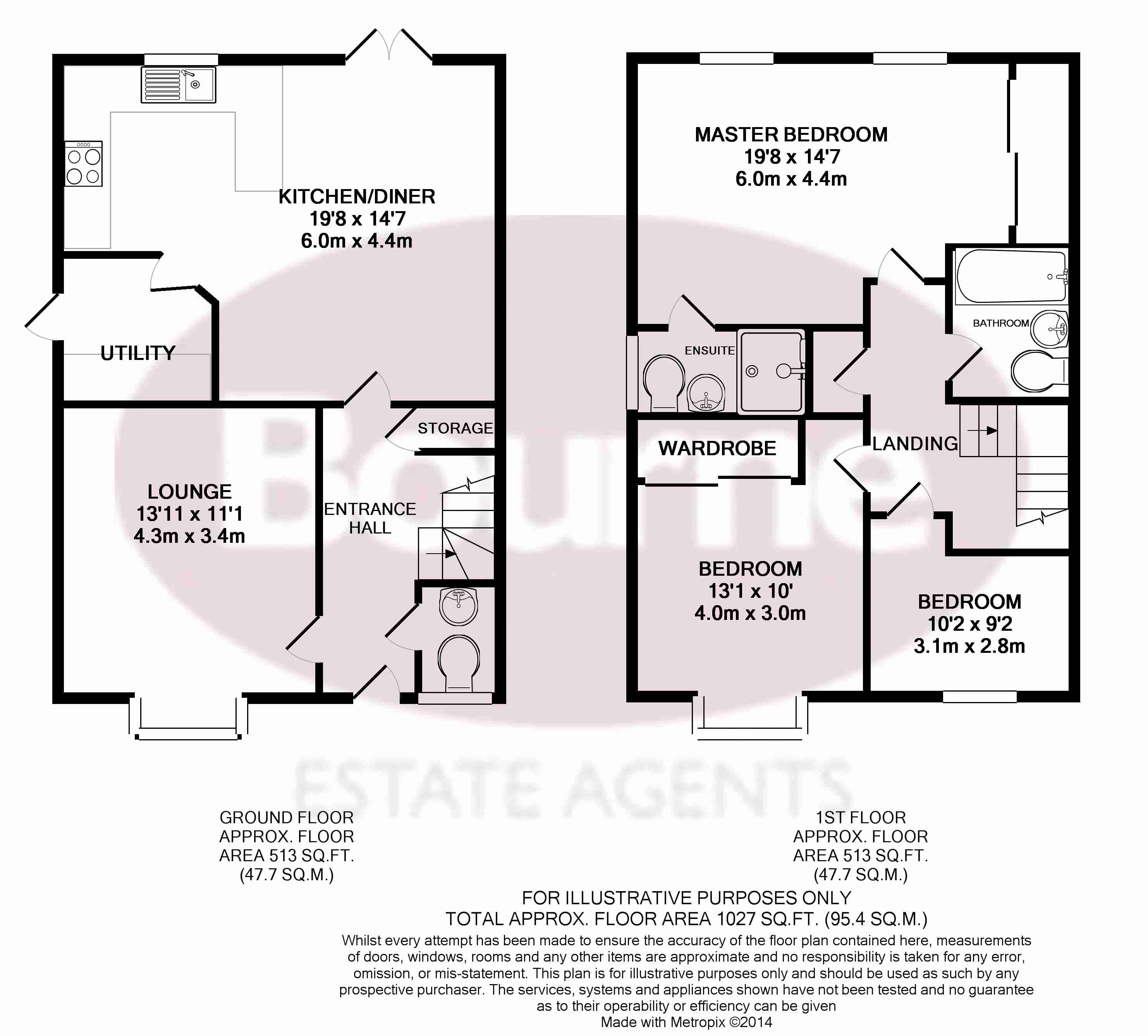 3 Bedrooms Detached house to rent in Wey Meadow Close, Farnham GU9