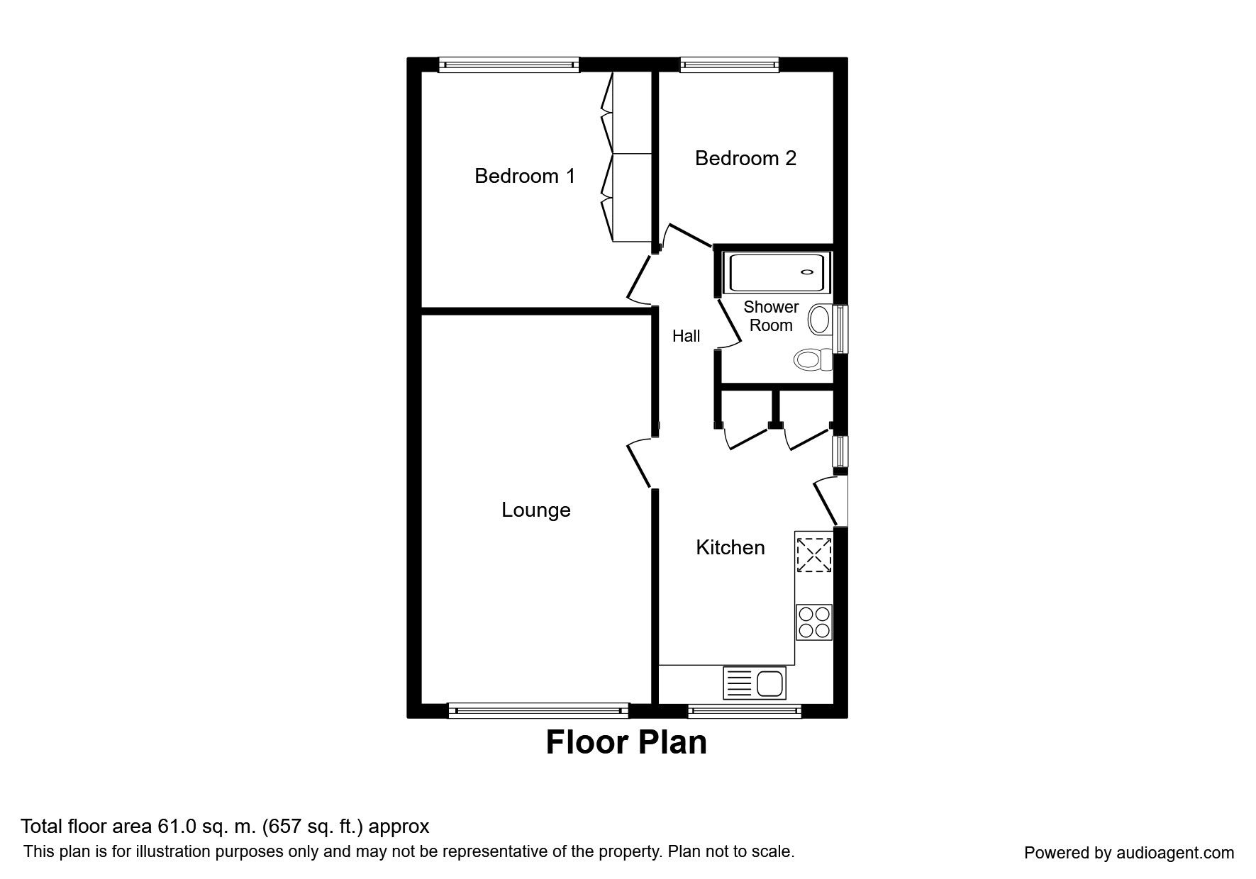 2 Bedrooms Bungalow for sale in Low Garth Road, Sherburn In Elmet, Leeds LS25