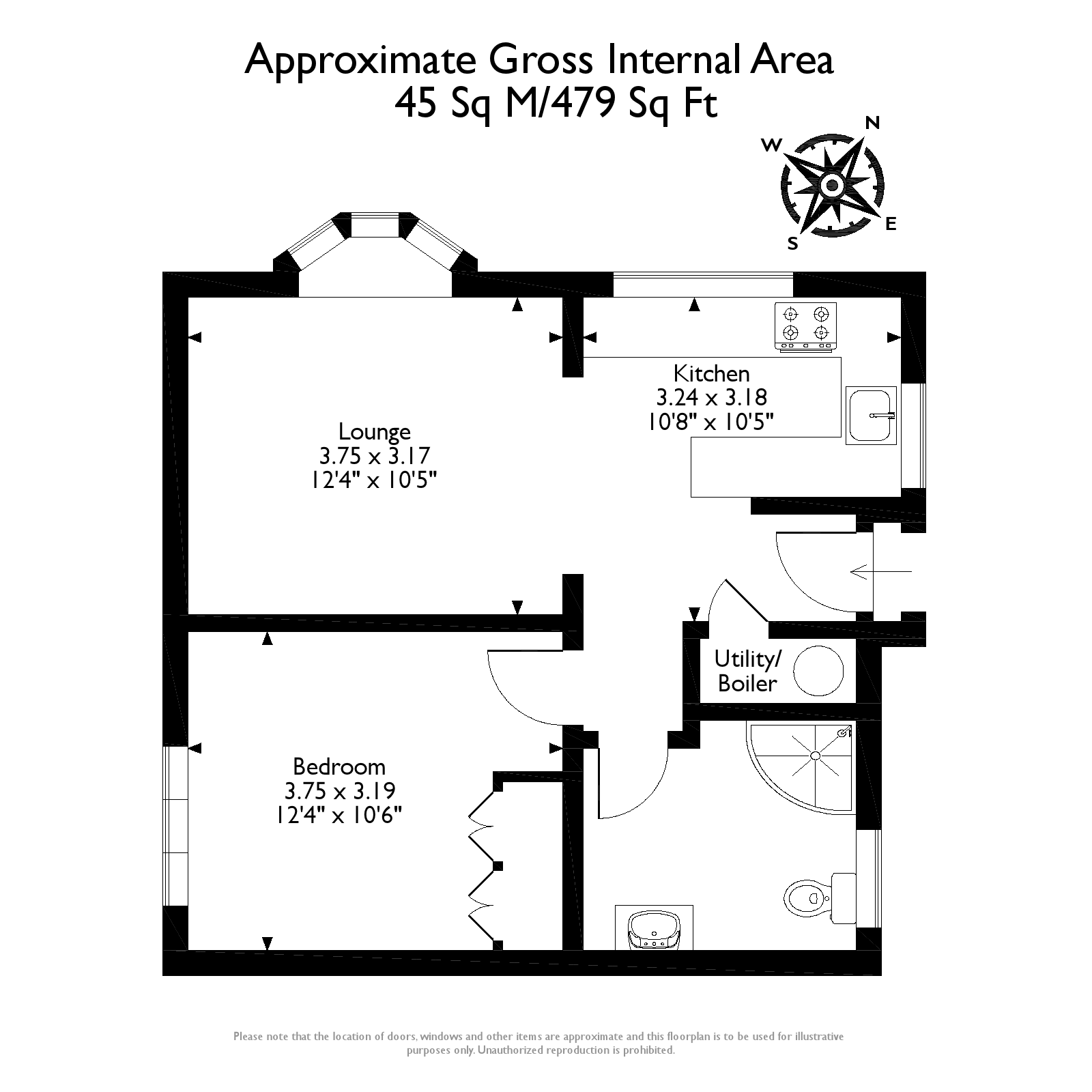 1 Bedrooms Semi-detached bungalow for sale in Cross Road, Weybridge KT13