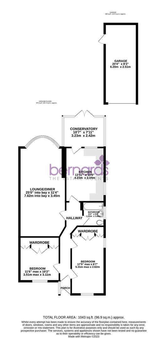 Abbeyfield Drive, Fareham PO15, 2 bedroom bungalow for sale 66325426