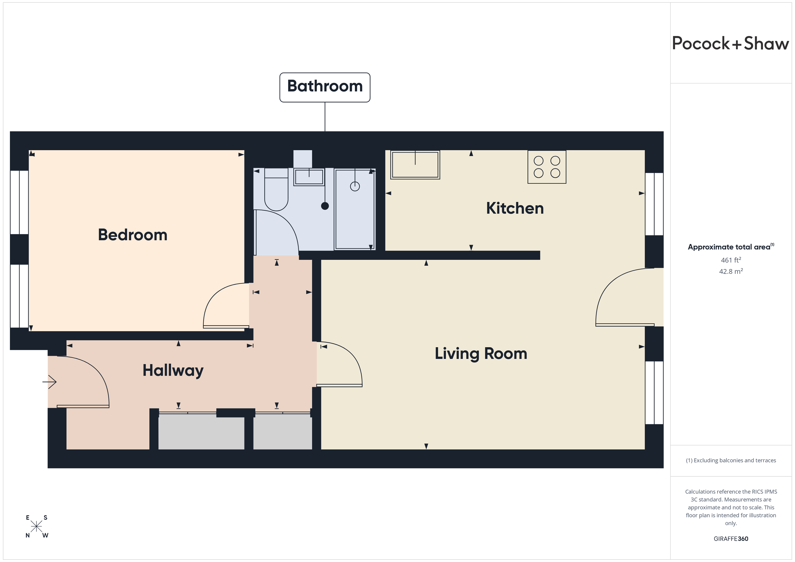 40 Queensway, Cambridge floorplan