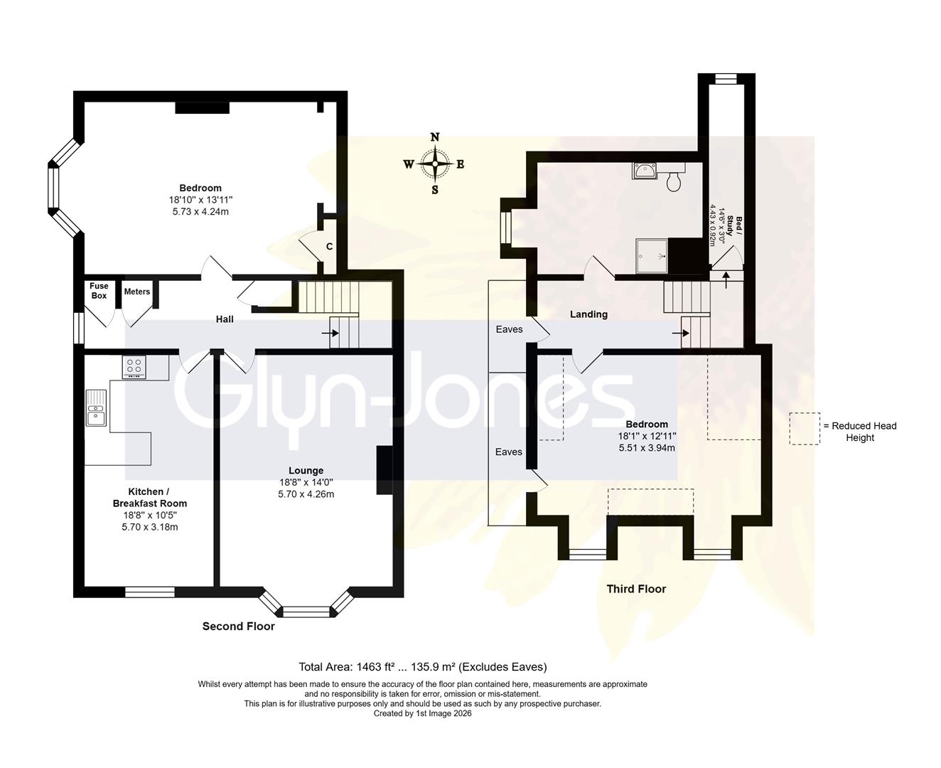 Flat A, Exeter House, 1 Fitzalan Road, Littlehampton floorplan