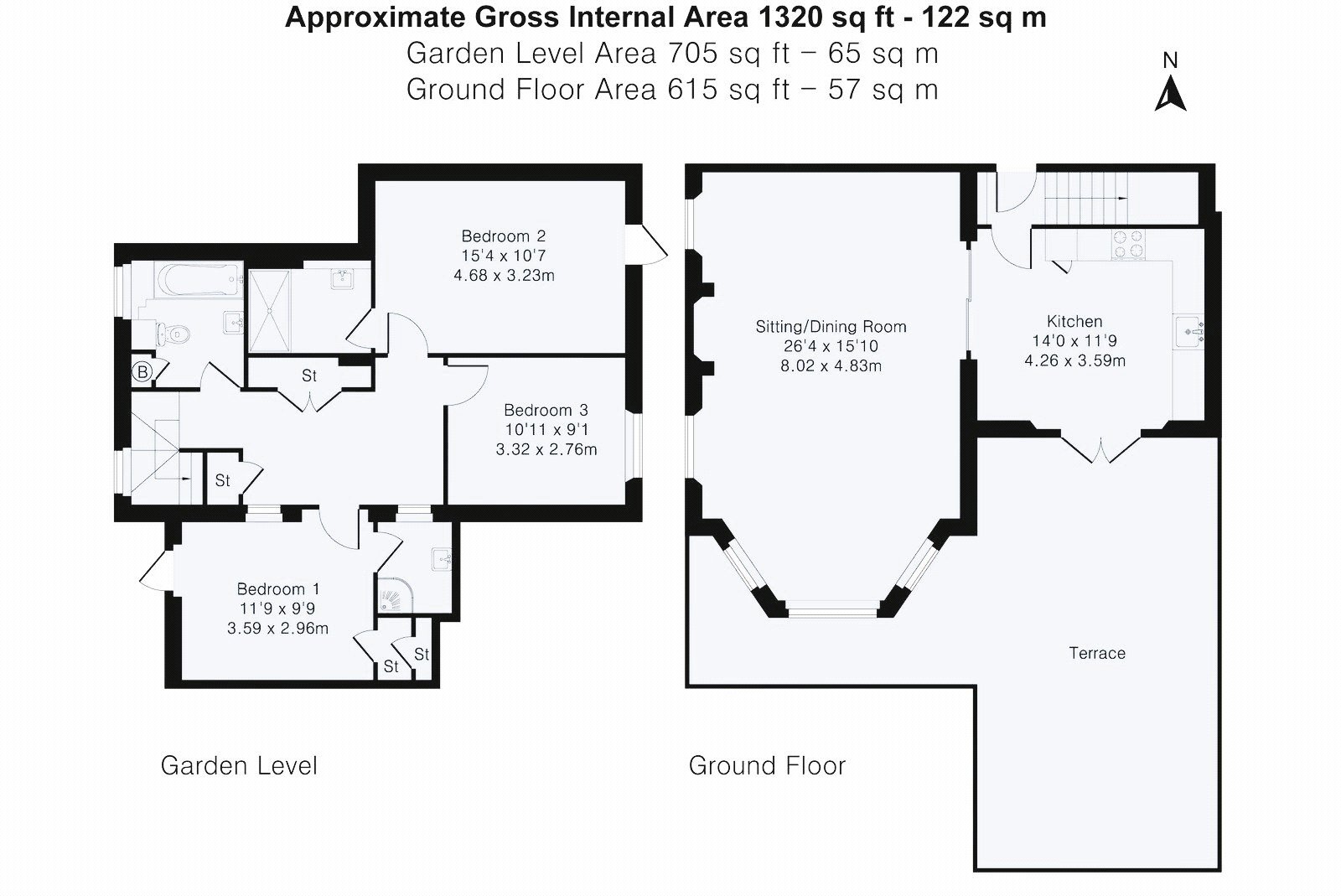6 Rutland Heights,, Daddyhole Road, Devon floorplan