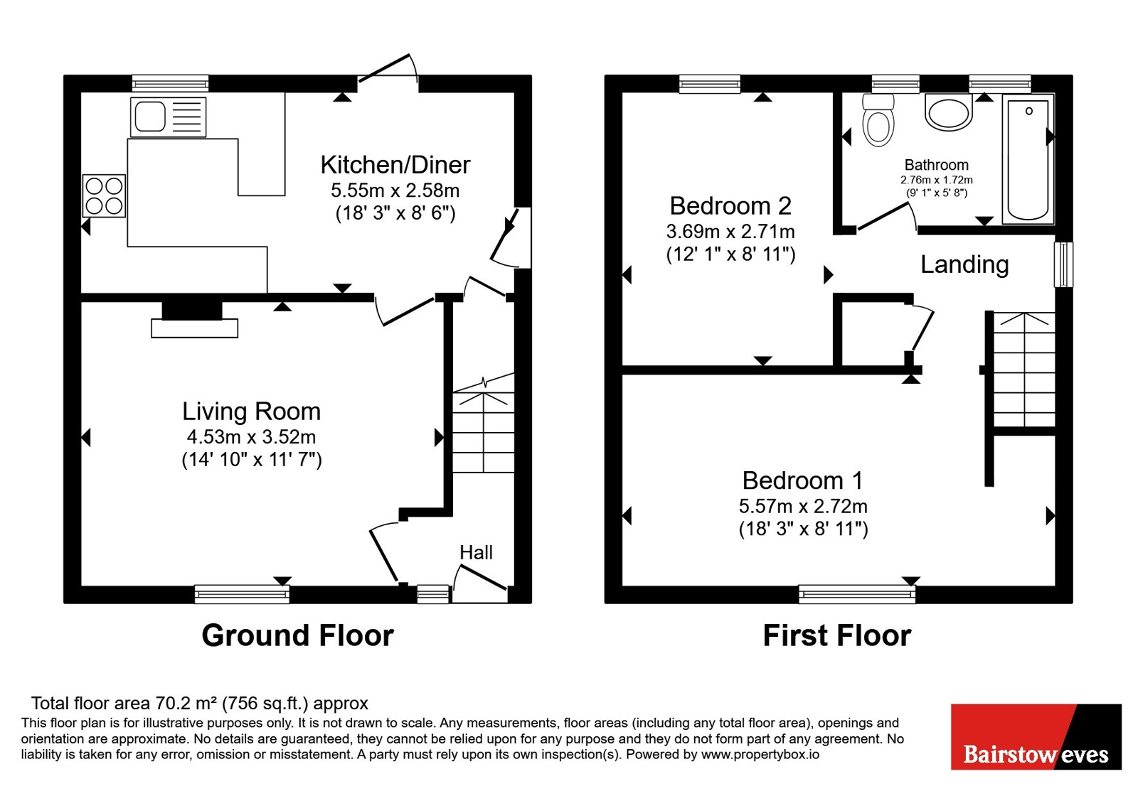 26, Fletcher Road, Essex floorplan