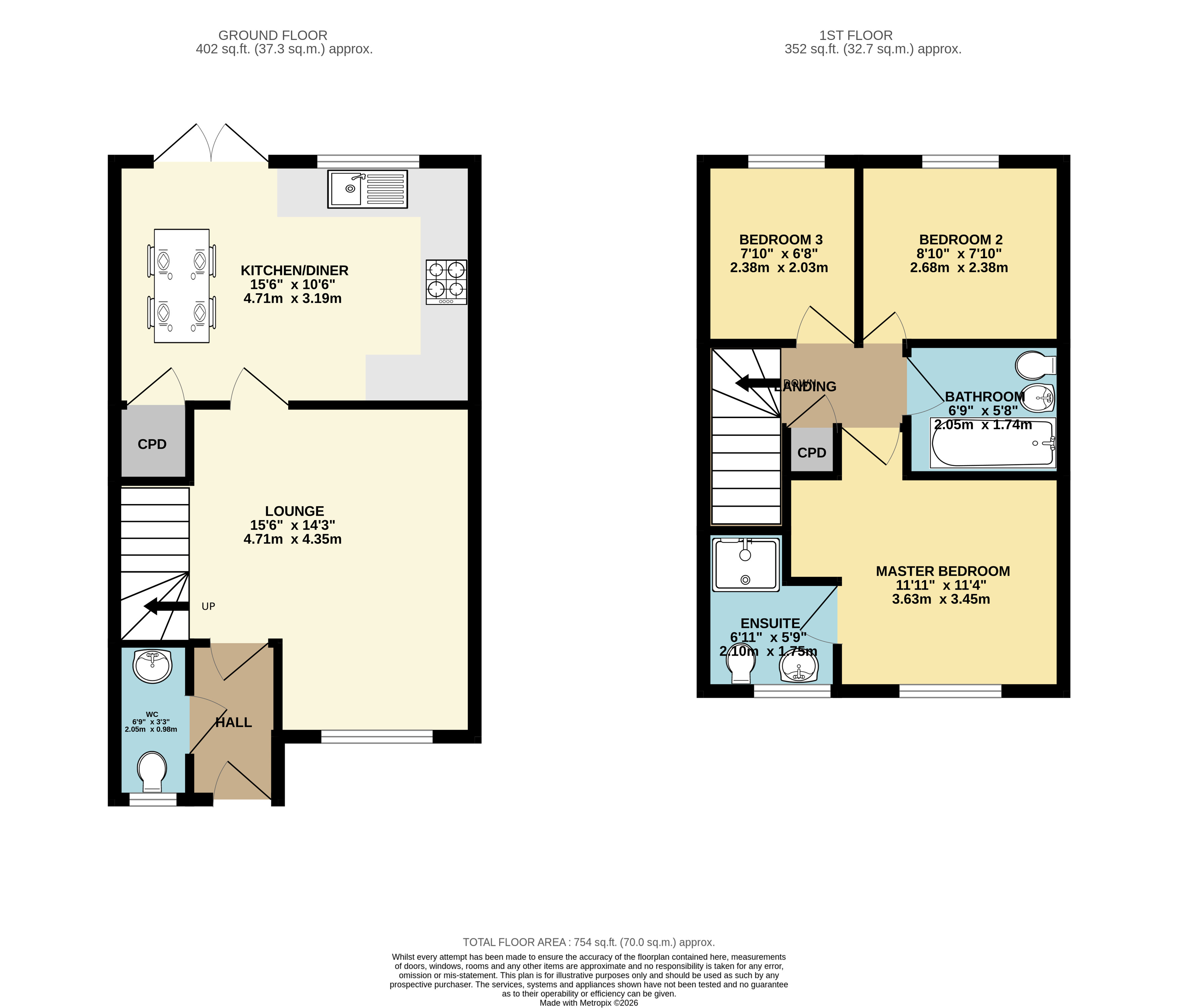 29, Shrewsbury Road, Bracebridge Heath floorplan