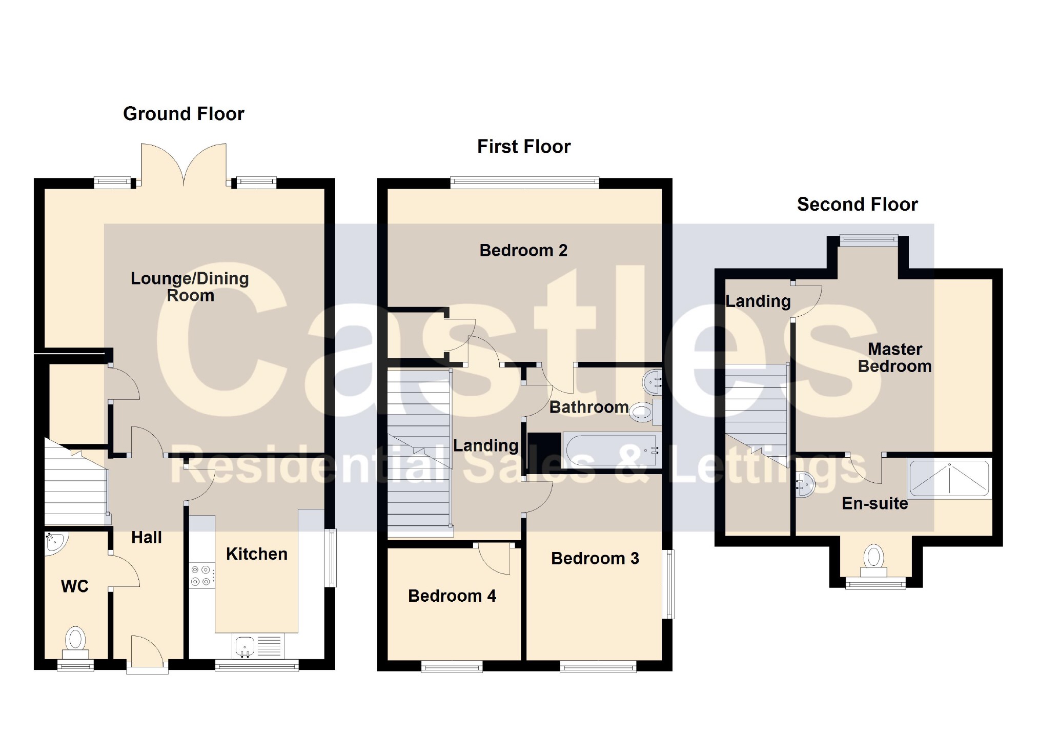 4 Bedrooms End terrace house for sale in Piernik Close, Swindon SN25