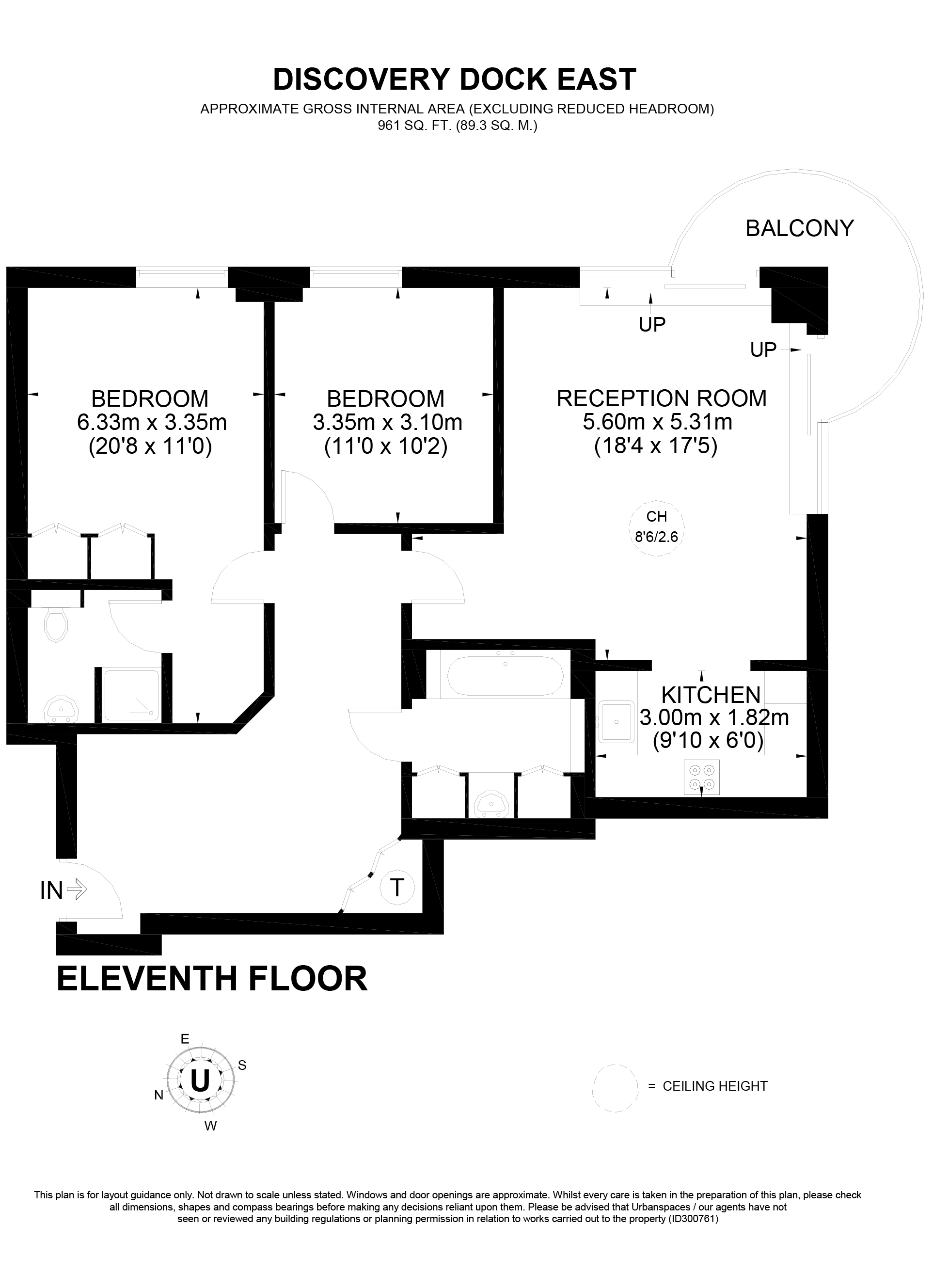 2 Bedrooms Flat to rent in Discovery Dock, Canary Wharf E14