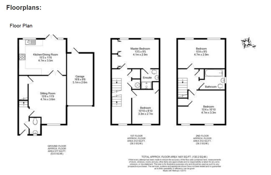 4 Bedrooms End terrace house to rent in Underwood Rise, Tunbridge Wells TN2