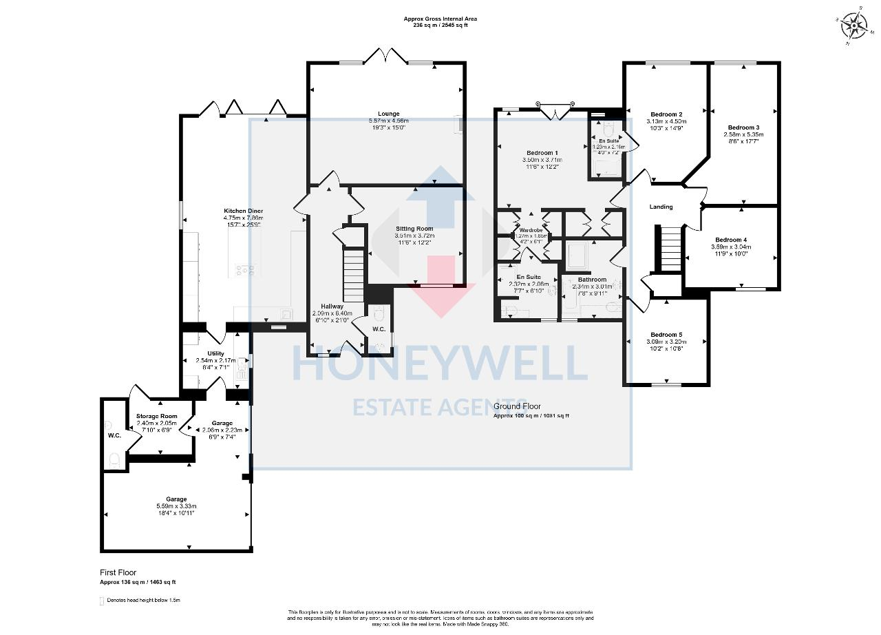 7, Primrose Road, Clitheroe floorplan
