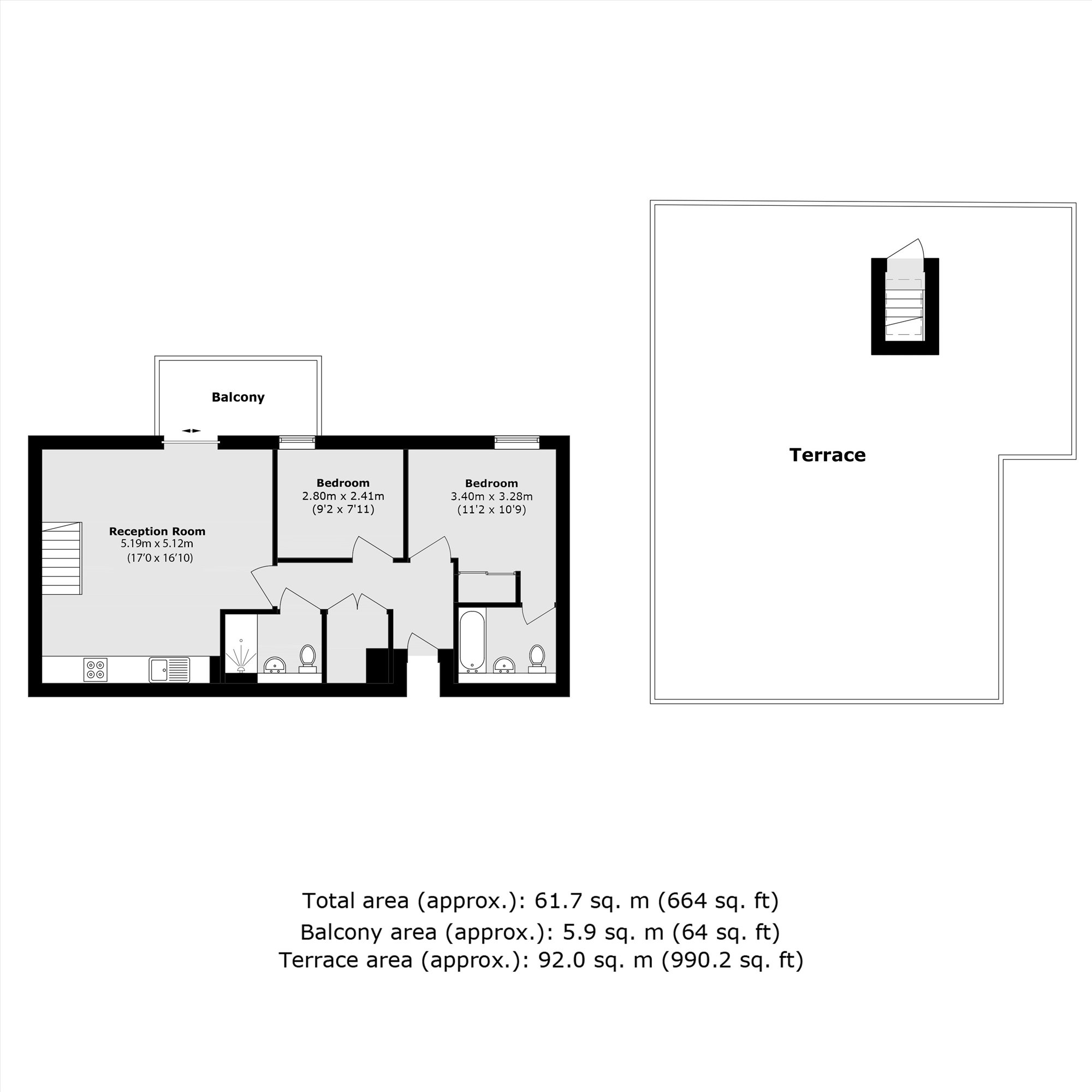 Bermondsey Square, London floorplan