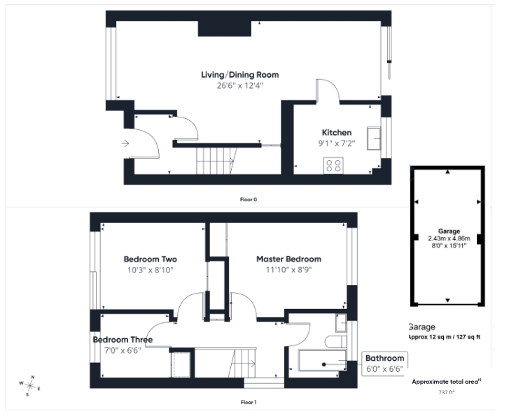 53, Narromine Drive, Reading floorplan