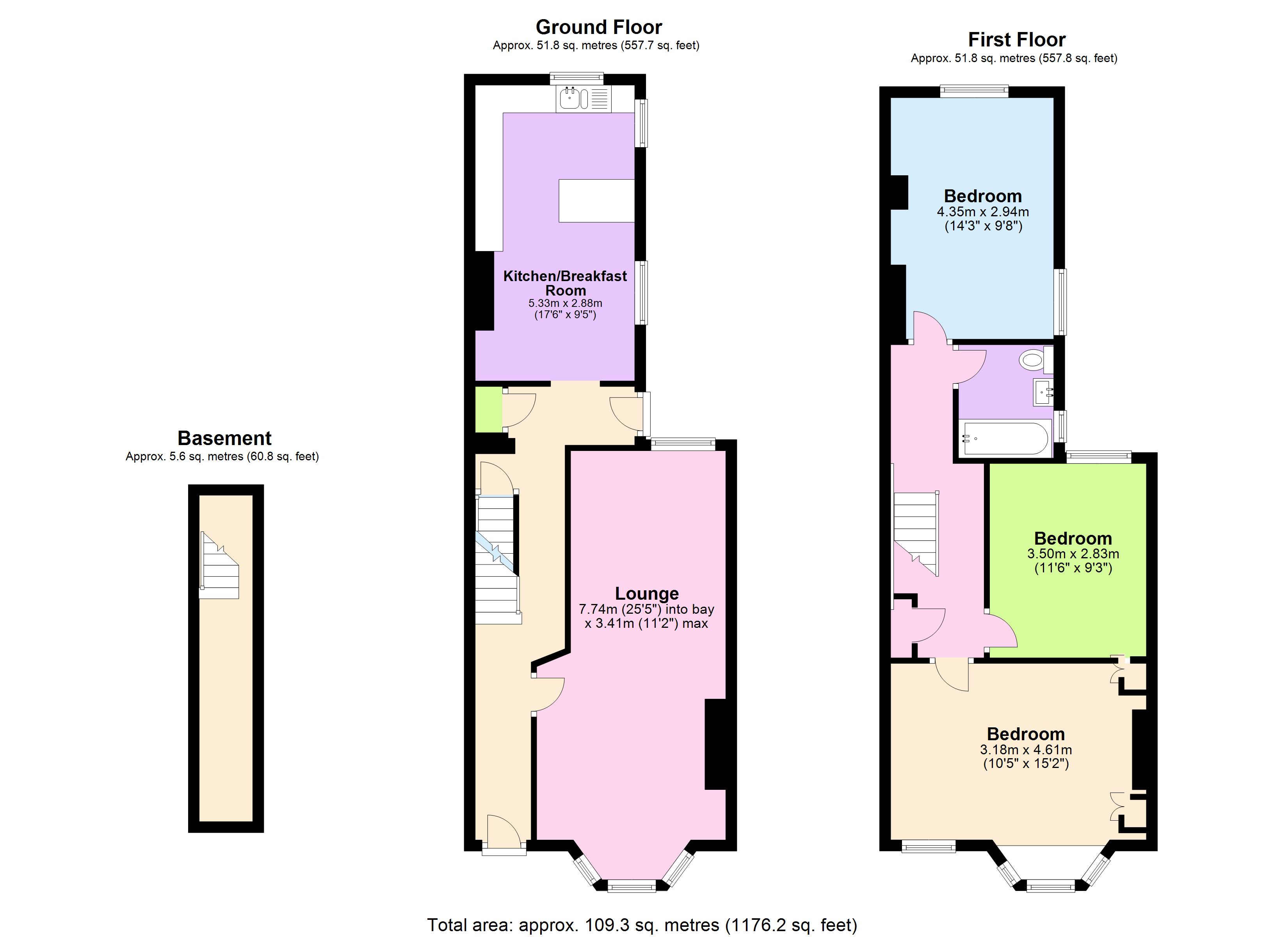 Lochaber Road, Hither Green floorplan
