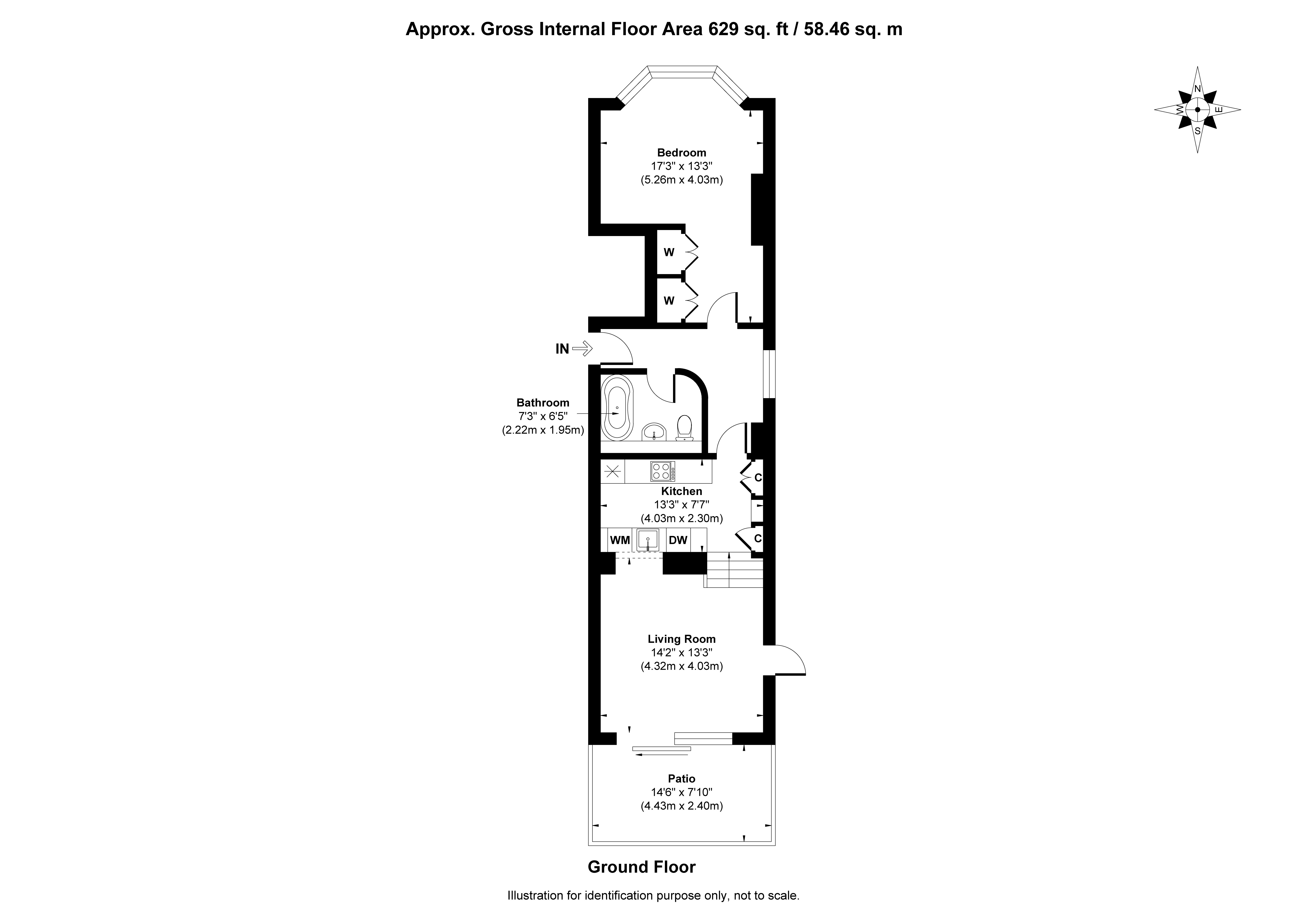 Woodchurch Road, London floorplan