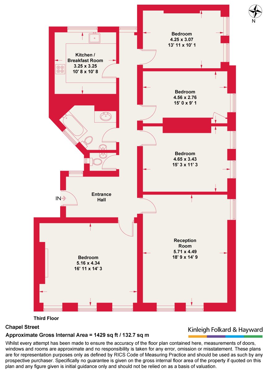 Chapel Street, London floorplan