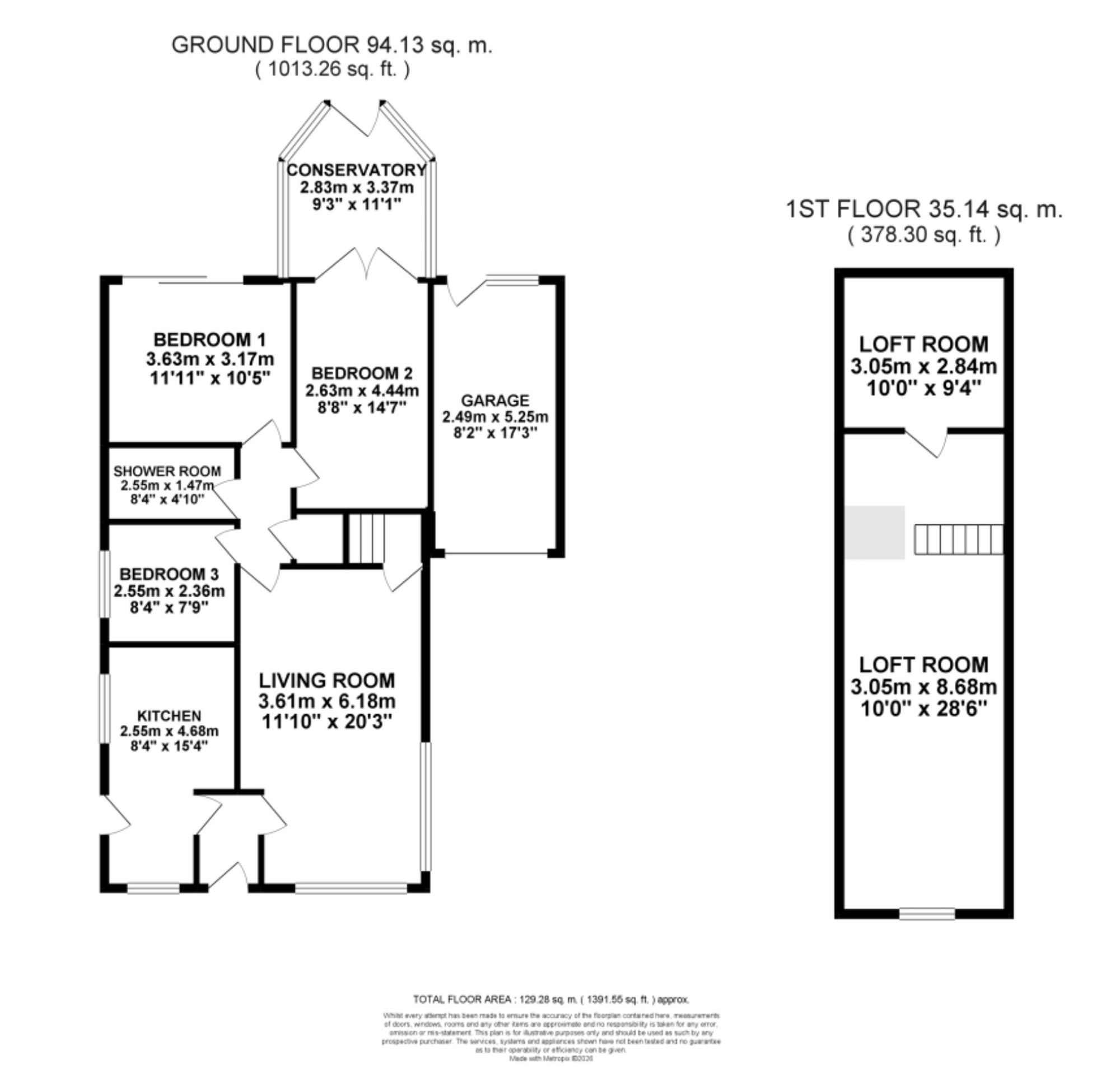9 Shelmore Close, Stafford floorplan