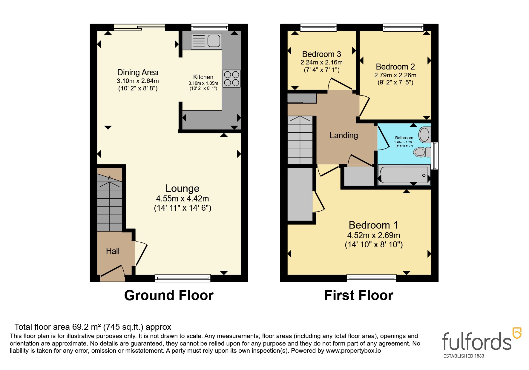 20, Brittany Road, Devon floorplan