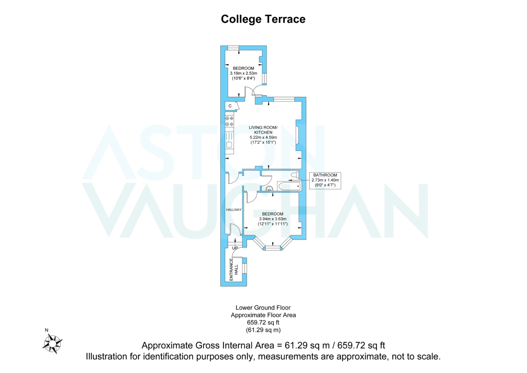 9a College Terrace, Brighton, East Sussex floorplan