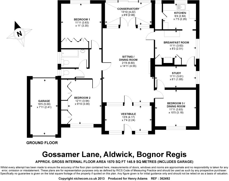 Free property report 38 Gossamer Lane, Aldwick, PO21 3BY Chimnie