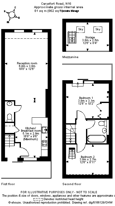 Red Square, London floorplan