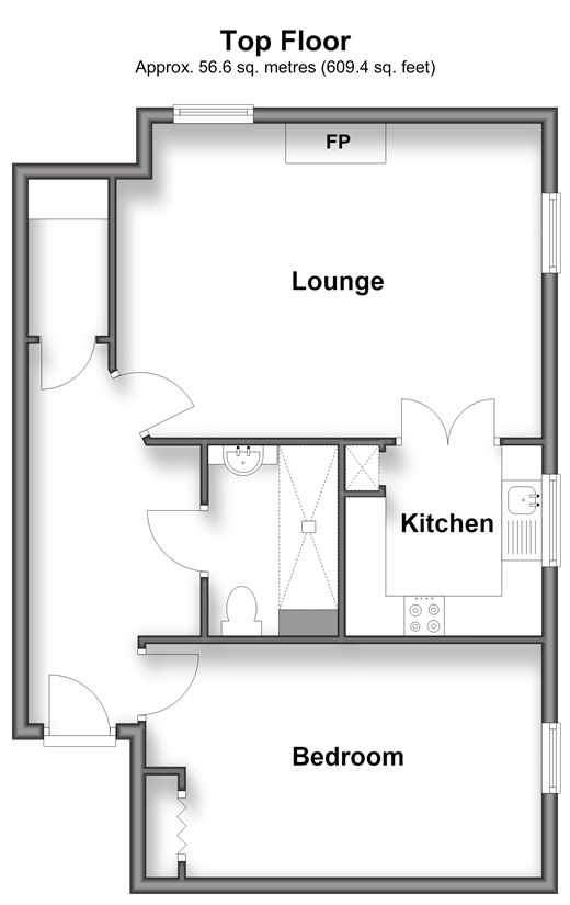 Penfold Road, Worthing floorplan