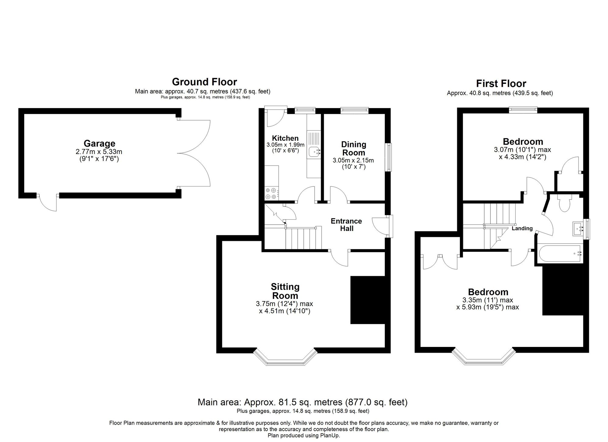 South View School Lane, Hitchin floorplan