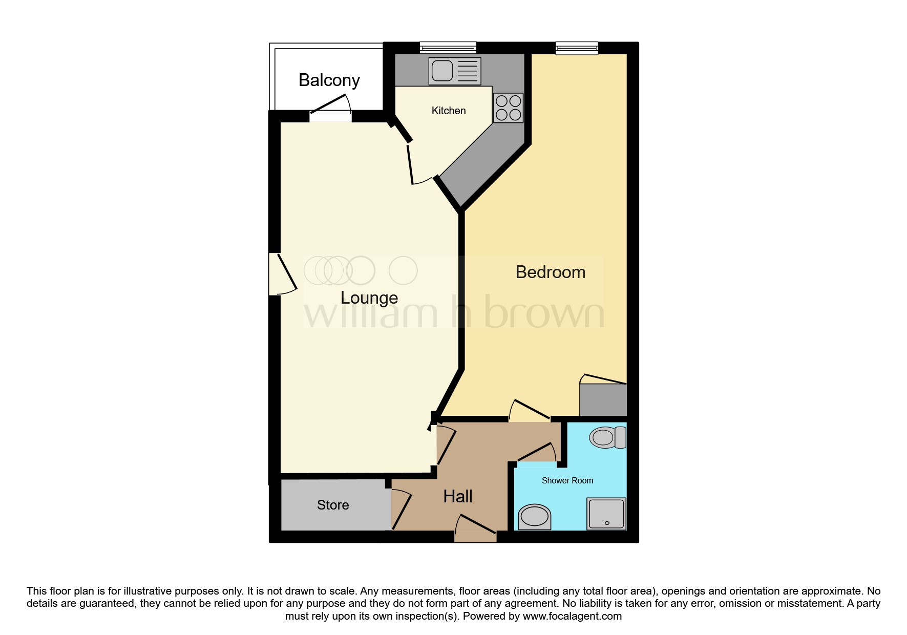 57, Miami House, Princes Road, Chelmsford floorplan