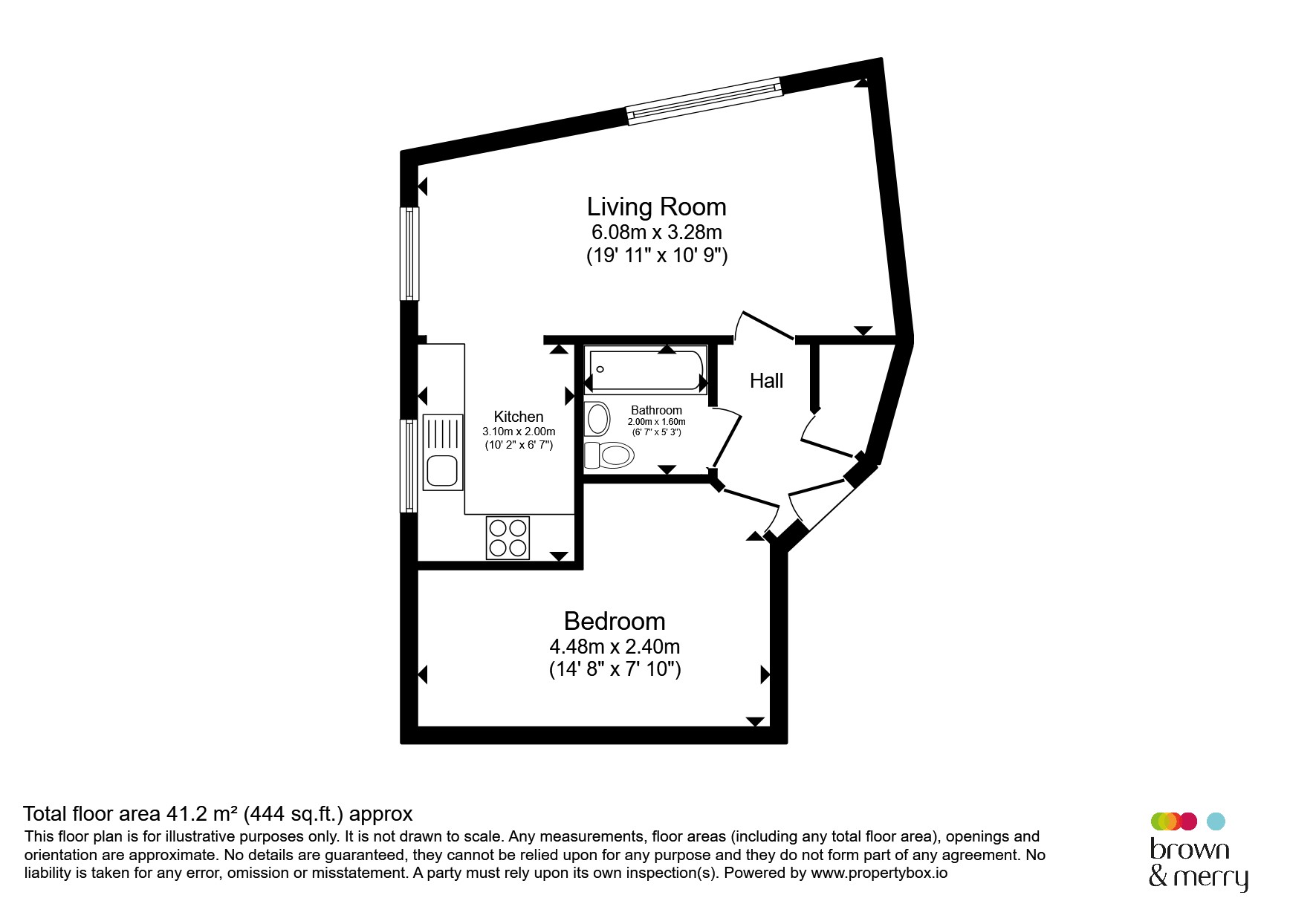 Flat 31, Barnshaw House, Coxhill Way, Aylesbury floorplan