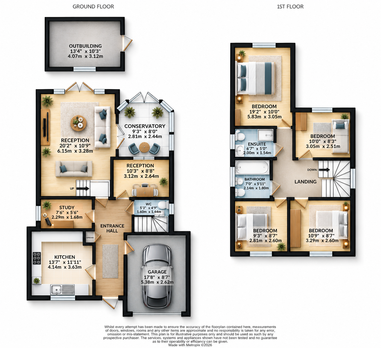 The Crescent, Upminster floorplan