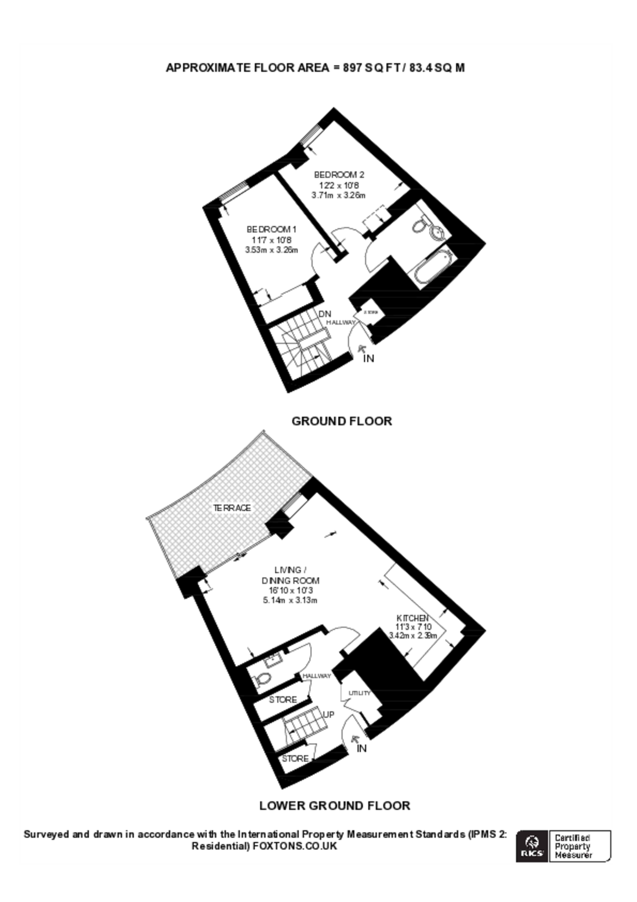 Oval Village, Oval floorplan